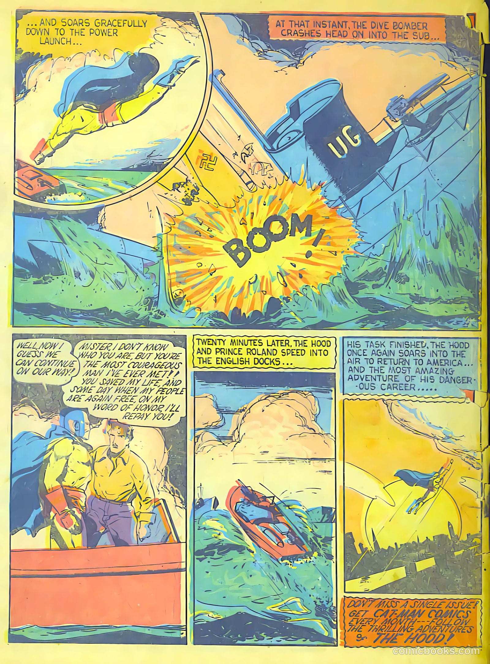 Cat-Man Comics #6 (1942) — page 59 of 68