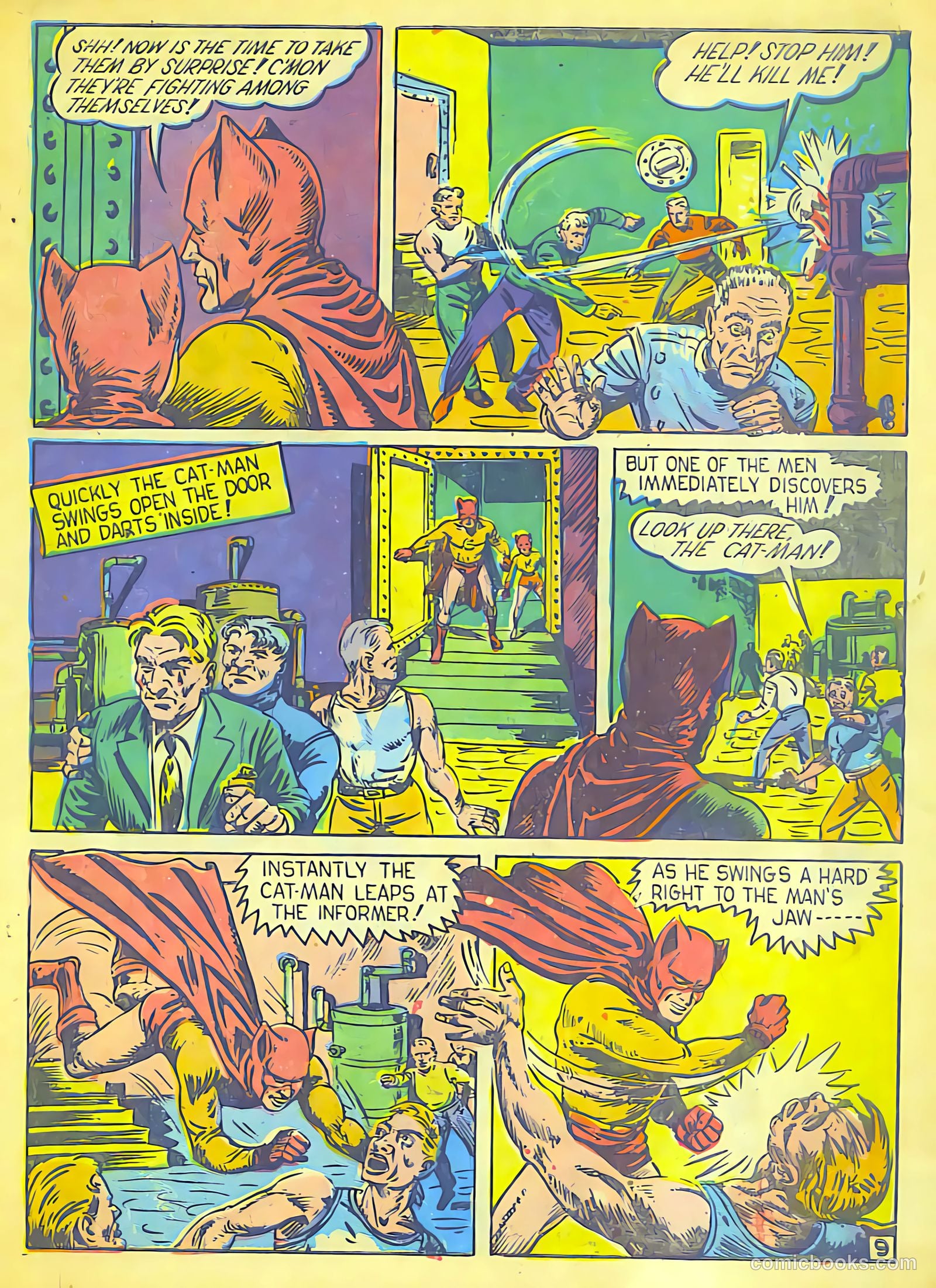 Cat-Man Comics #6 (1942) — page 62 of 68