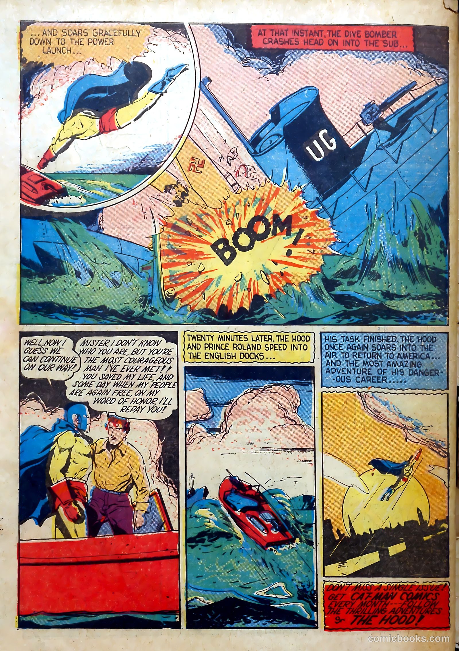 Cat-Man Comics #6 (1942) — page 66 of 68