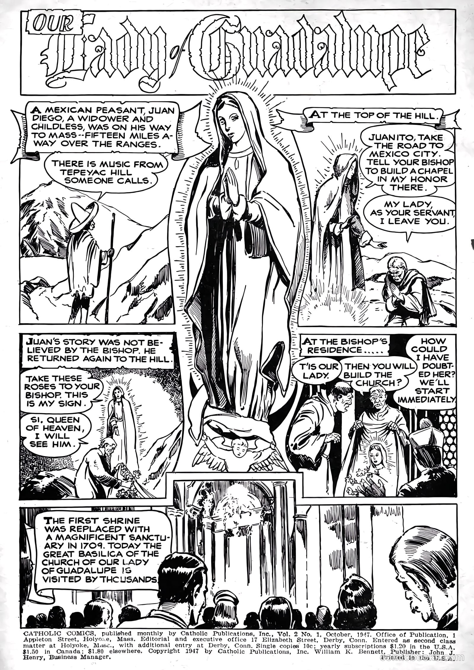 Catholic Comics #1 (1947) — page 2 of 36