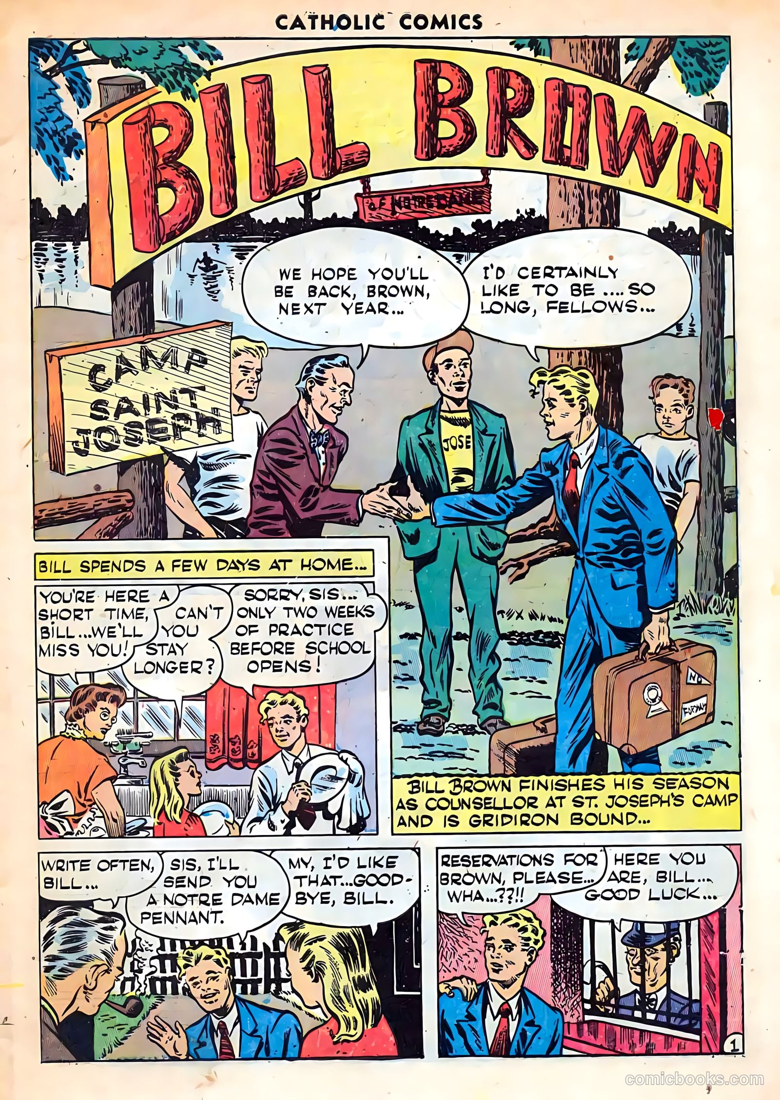 Catholic Comics #1 (1947) — page 3 of 36