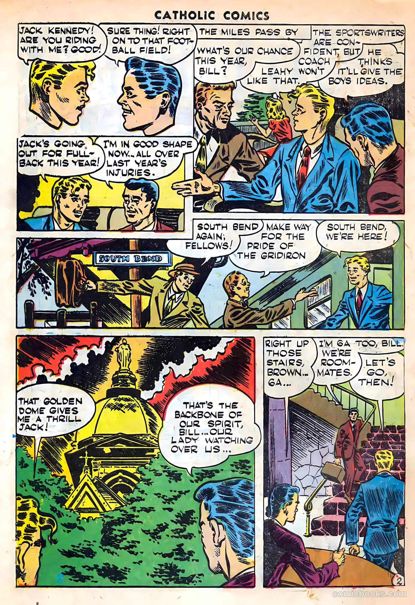 Catholic Comics #1 (1947) — page 4 of 36