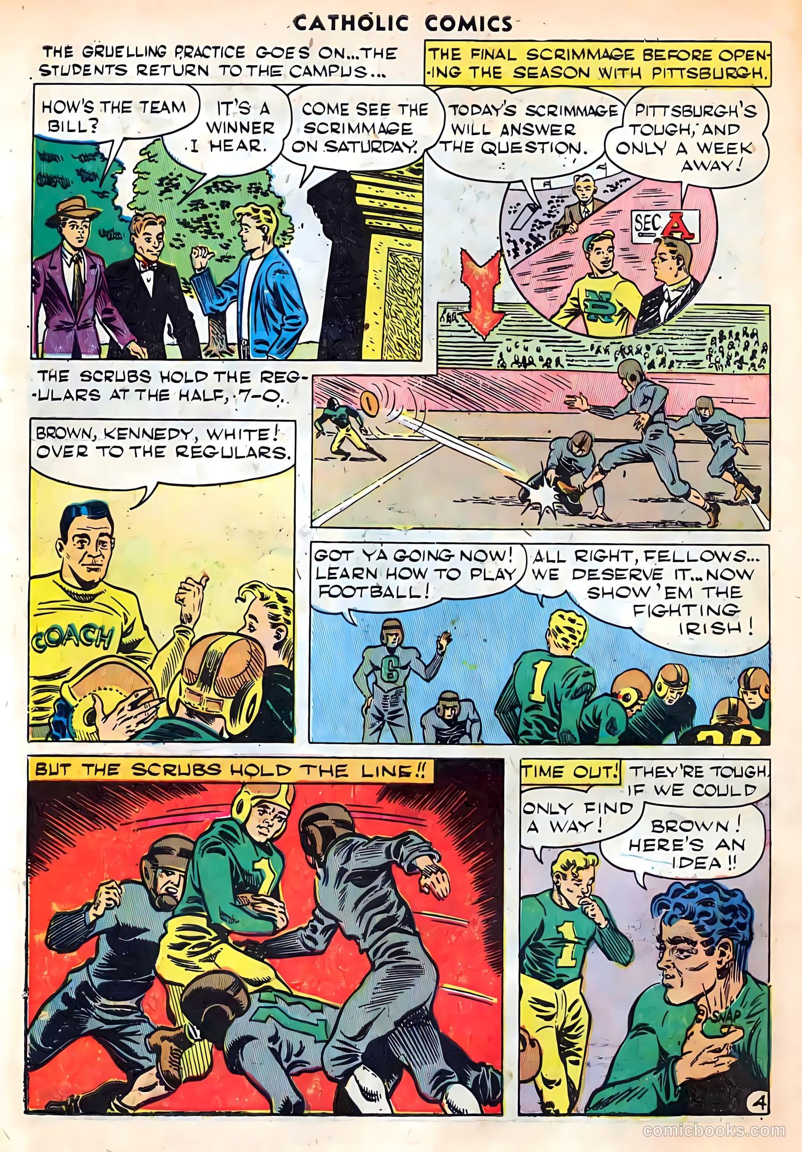 Catholic Comics #1 (1947) — page 6 of 36