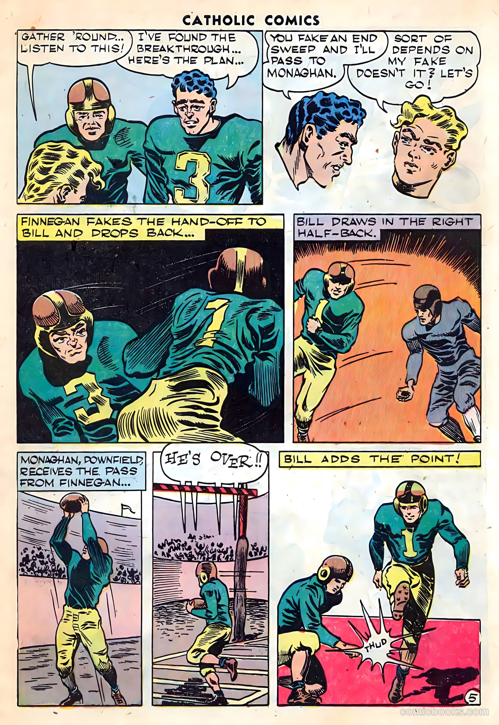 Catholic Comics #1 (1947) — page 7 of 36