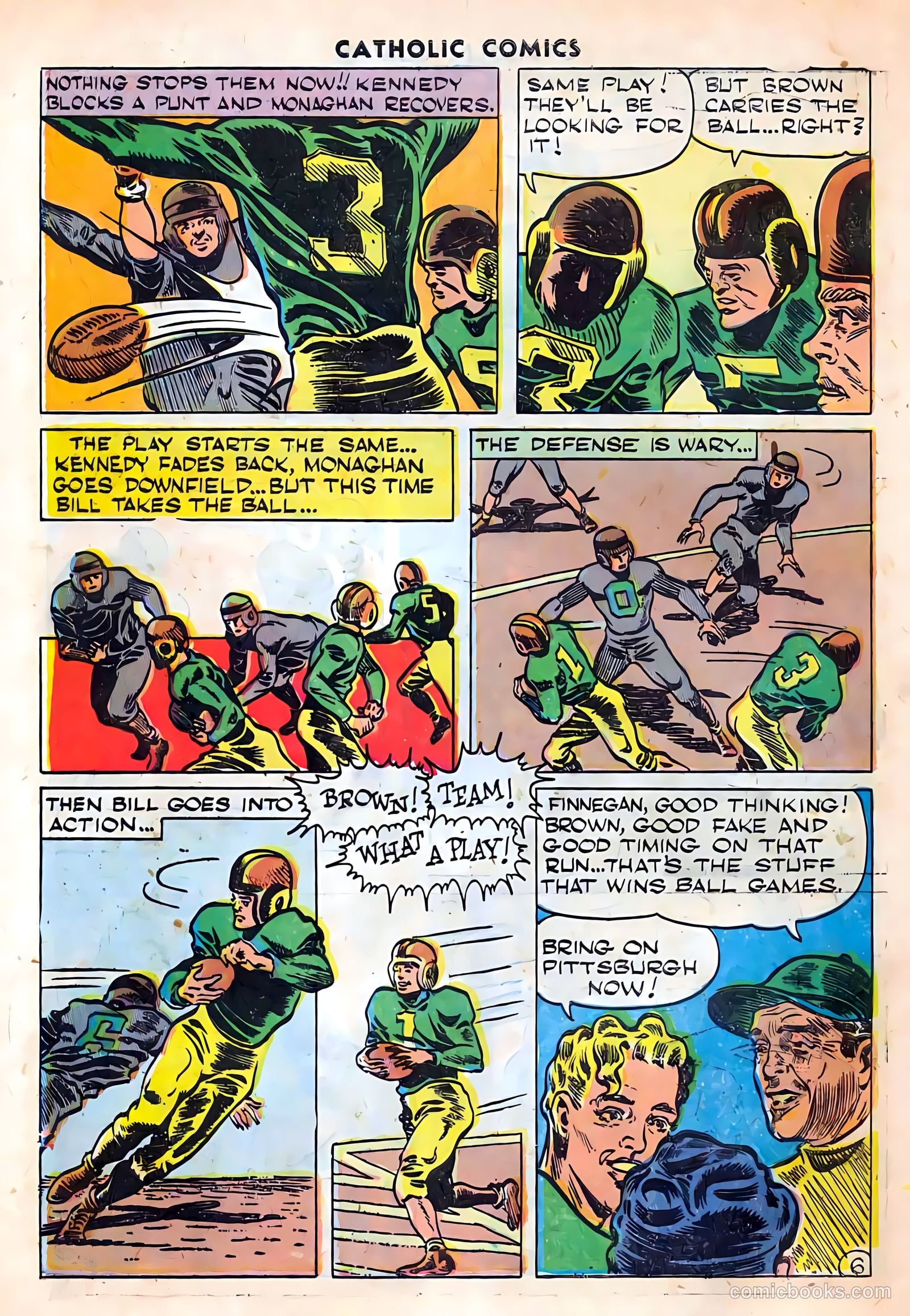 Catholic Comics #1 (1947) — page 8 of 36
