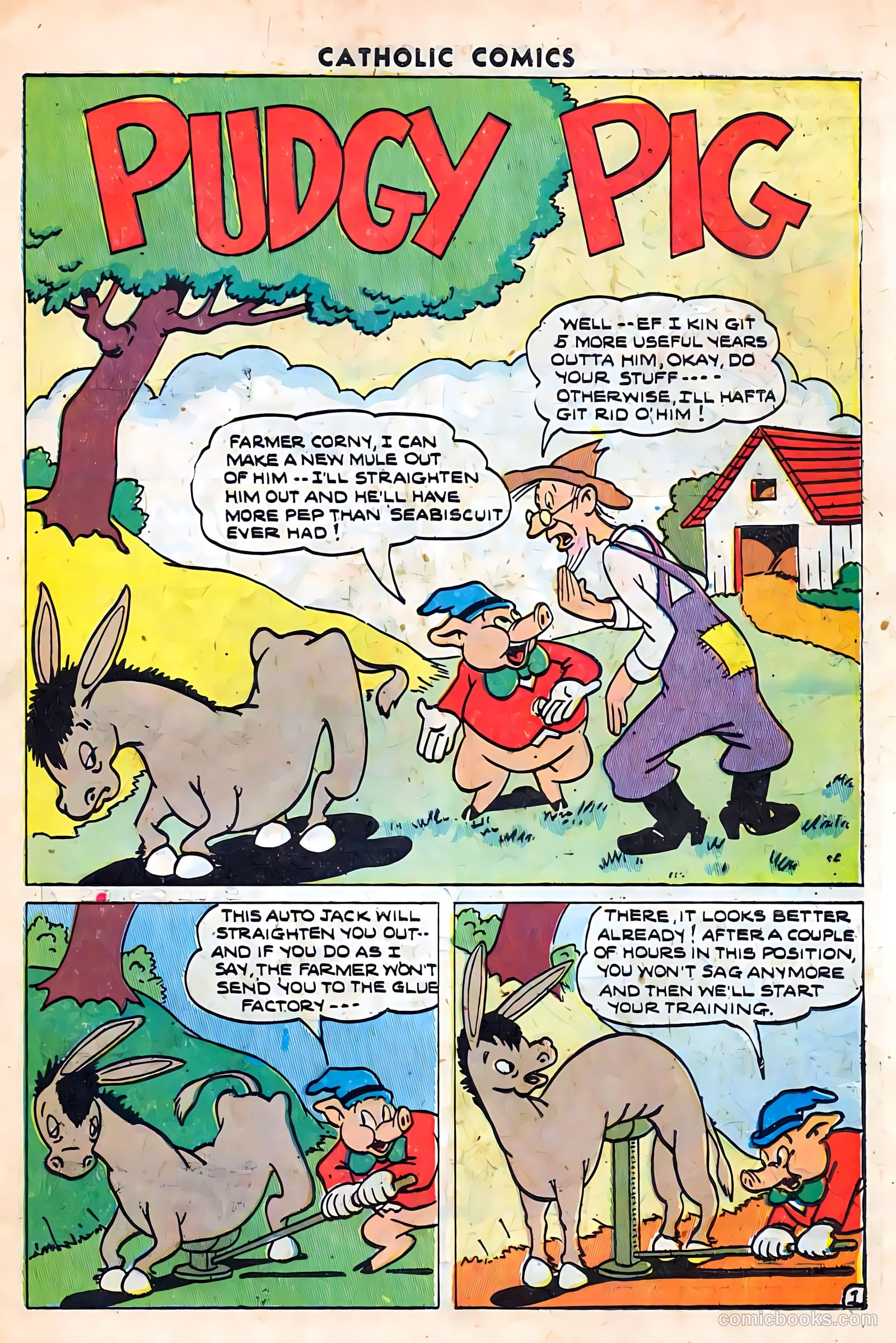 Catholic Comics #1 (1947) — page 9 of 36