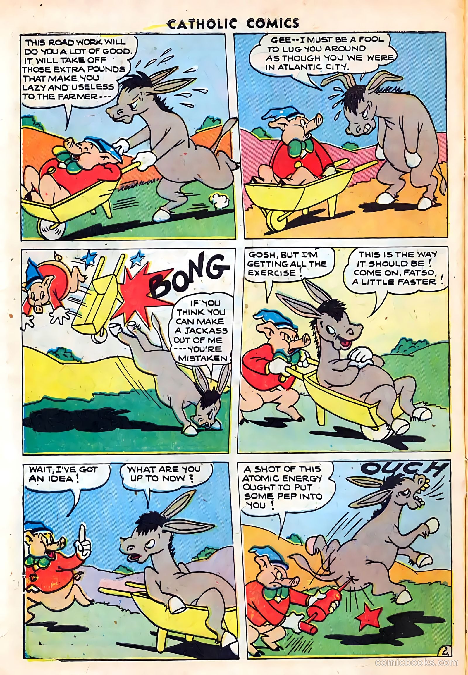 Catholic Comics #1 (1947) — page 10 of 36