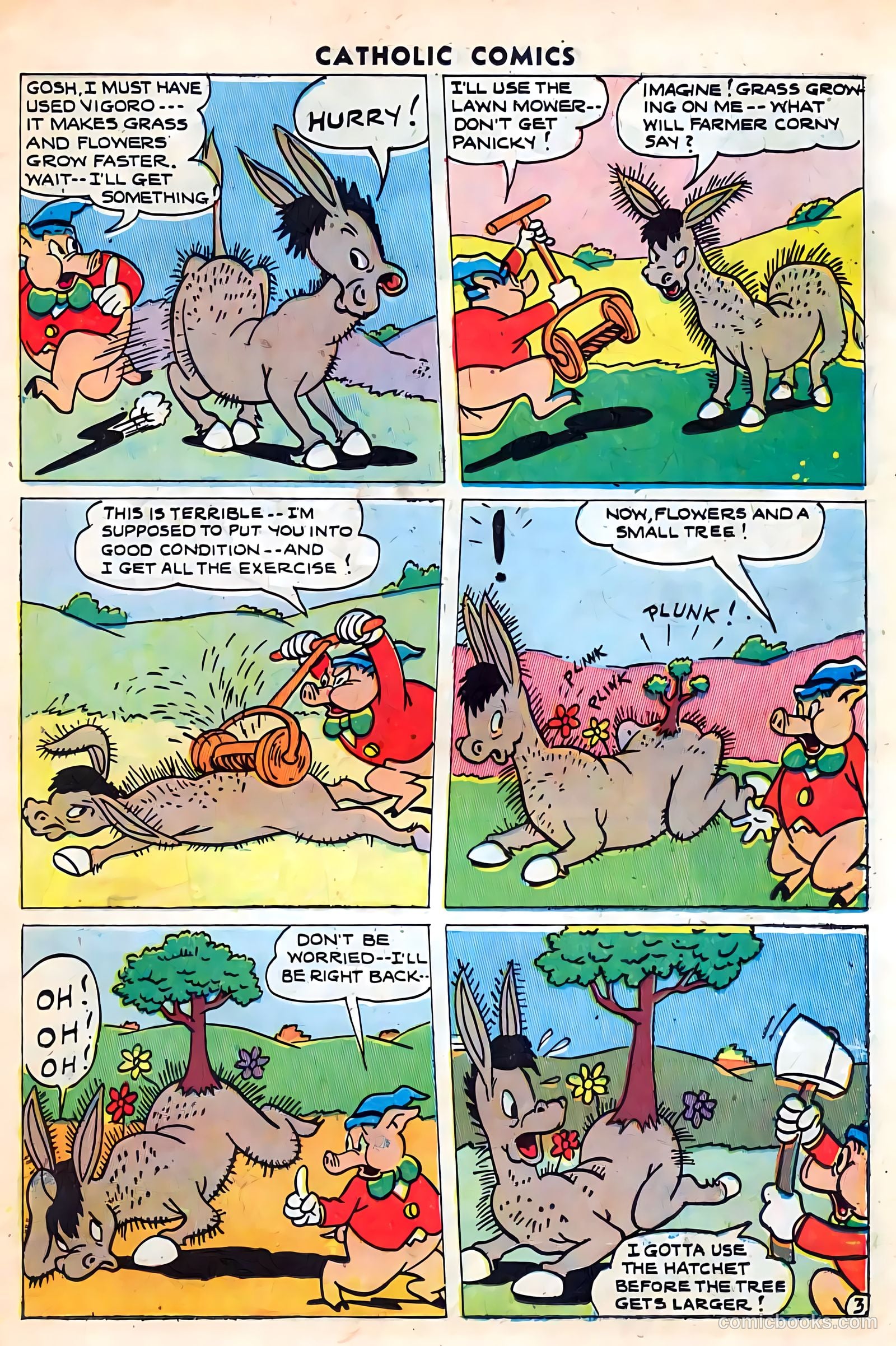 Catholic Comics #1 (1947) — page 11 of 36