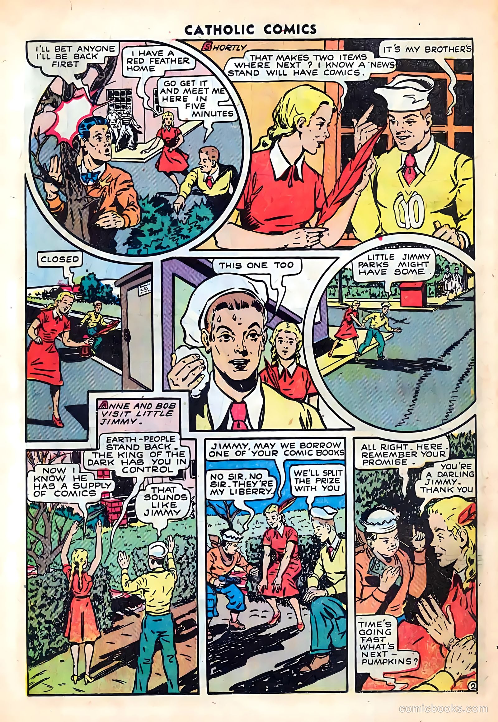 Catholic Comics #1 (1947) — page 14 of 36
