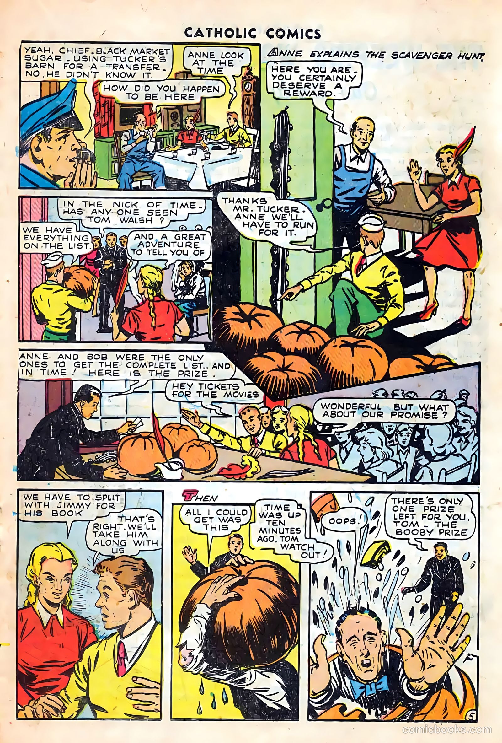 Catholic Comics #1 (1947) — page 17 of 36