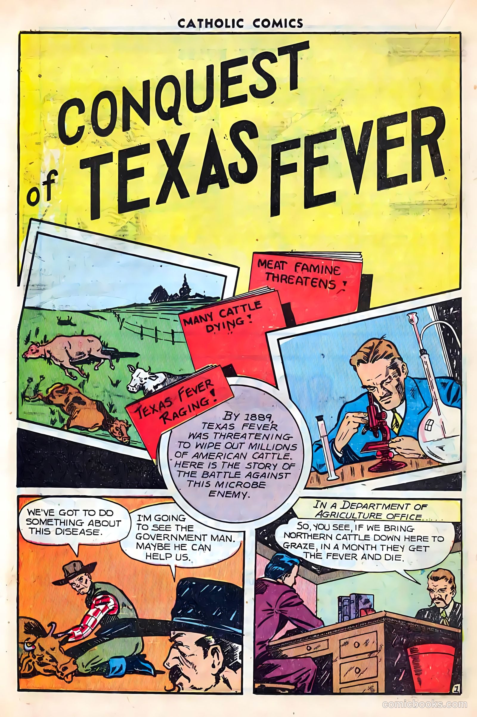 Catholic Comics #1 (1947) — page 22 of 36