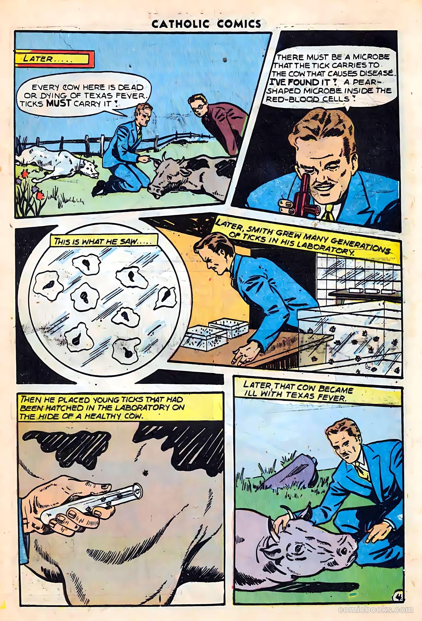 Catholic Comics #1 (1947) — page 25 of 36