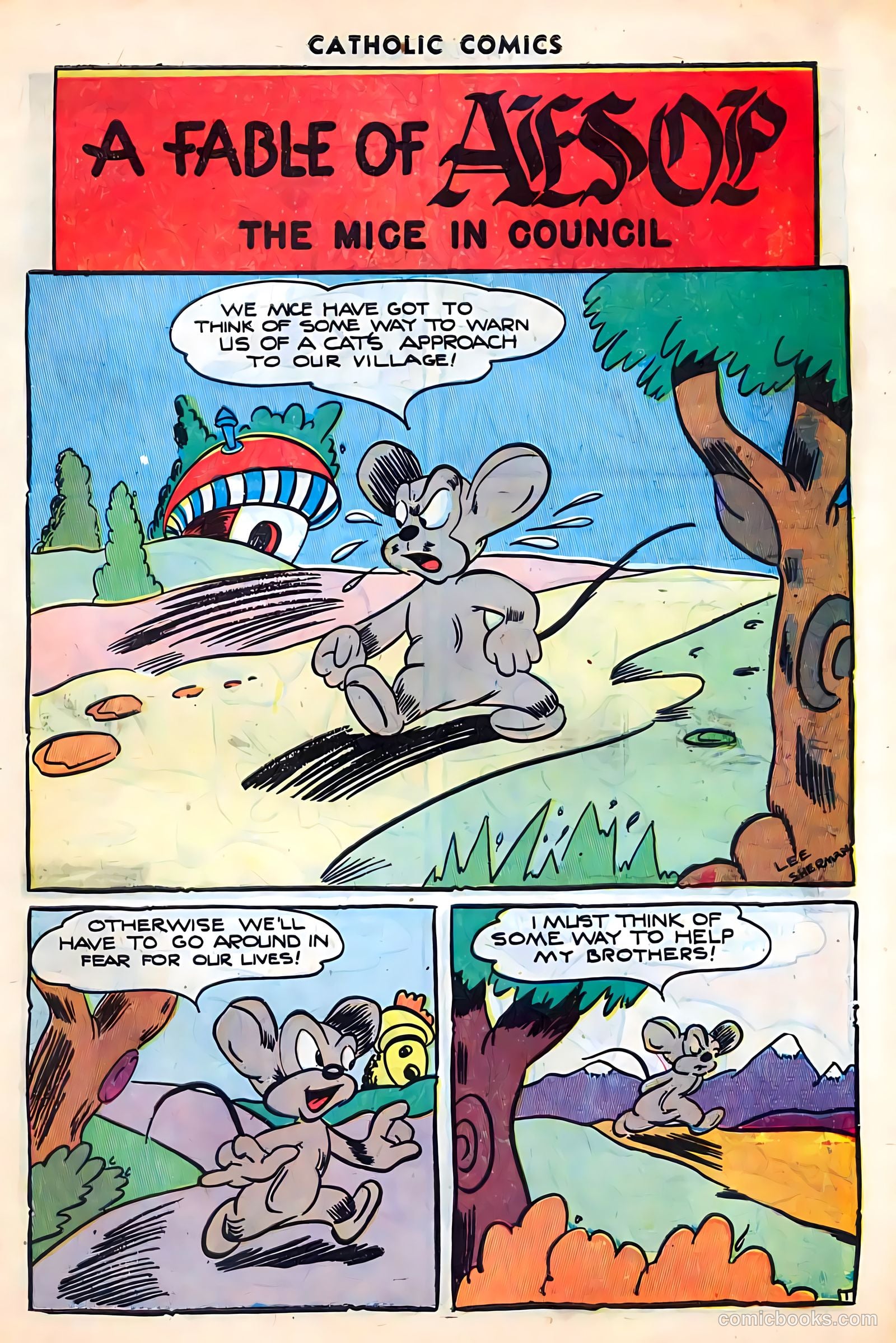 Catholic Comics #1 (1947) — page 27 of 36