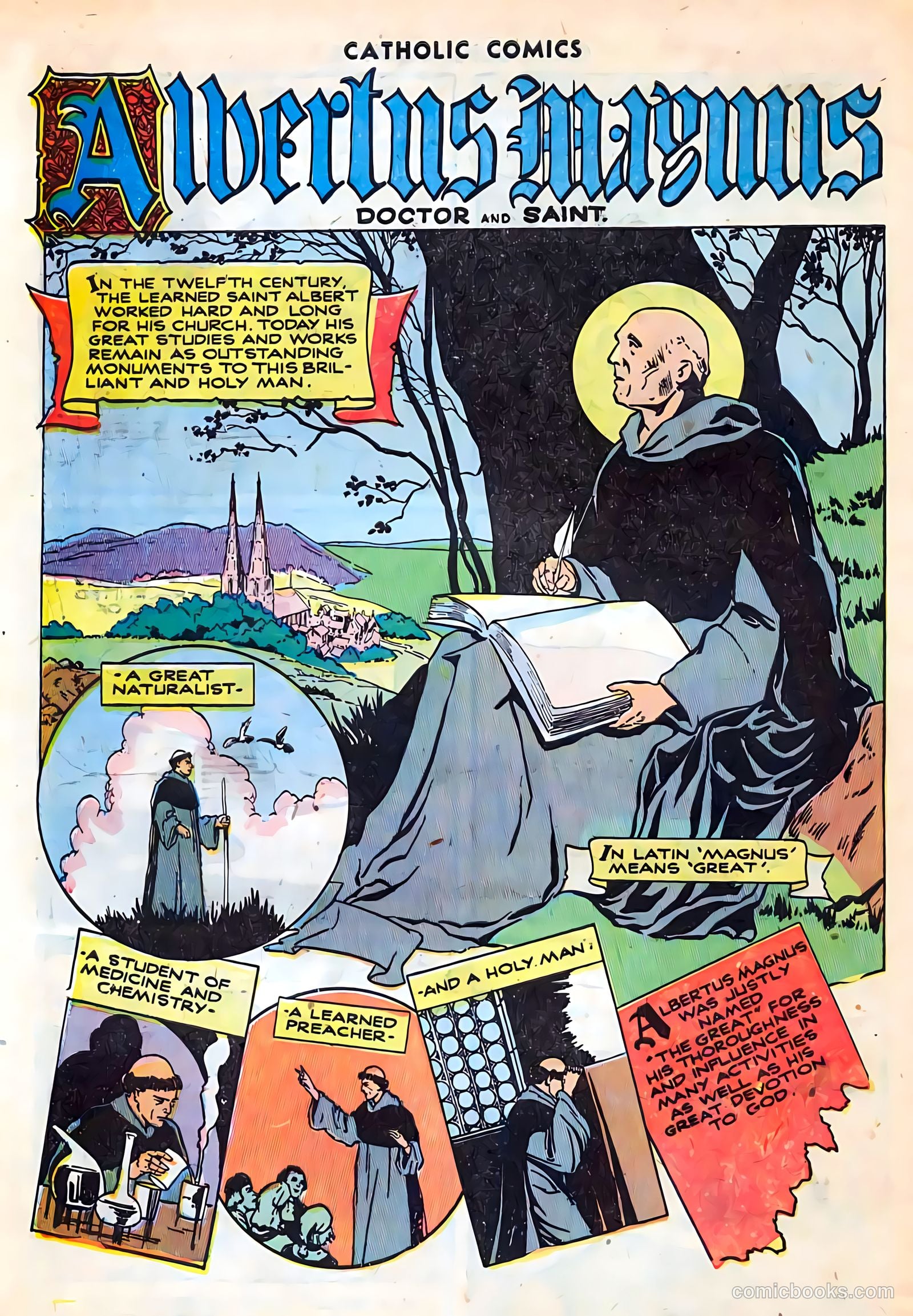Catholic Comics #1 (1947) — page 30 of 36