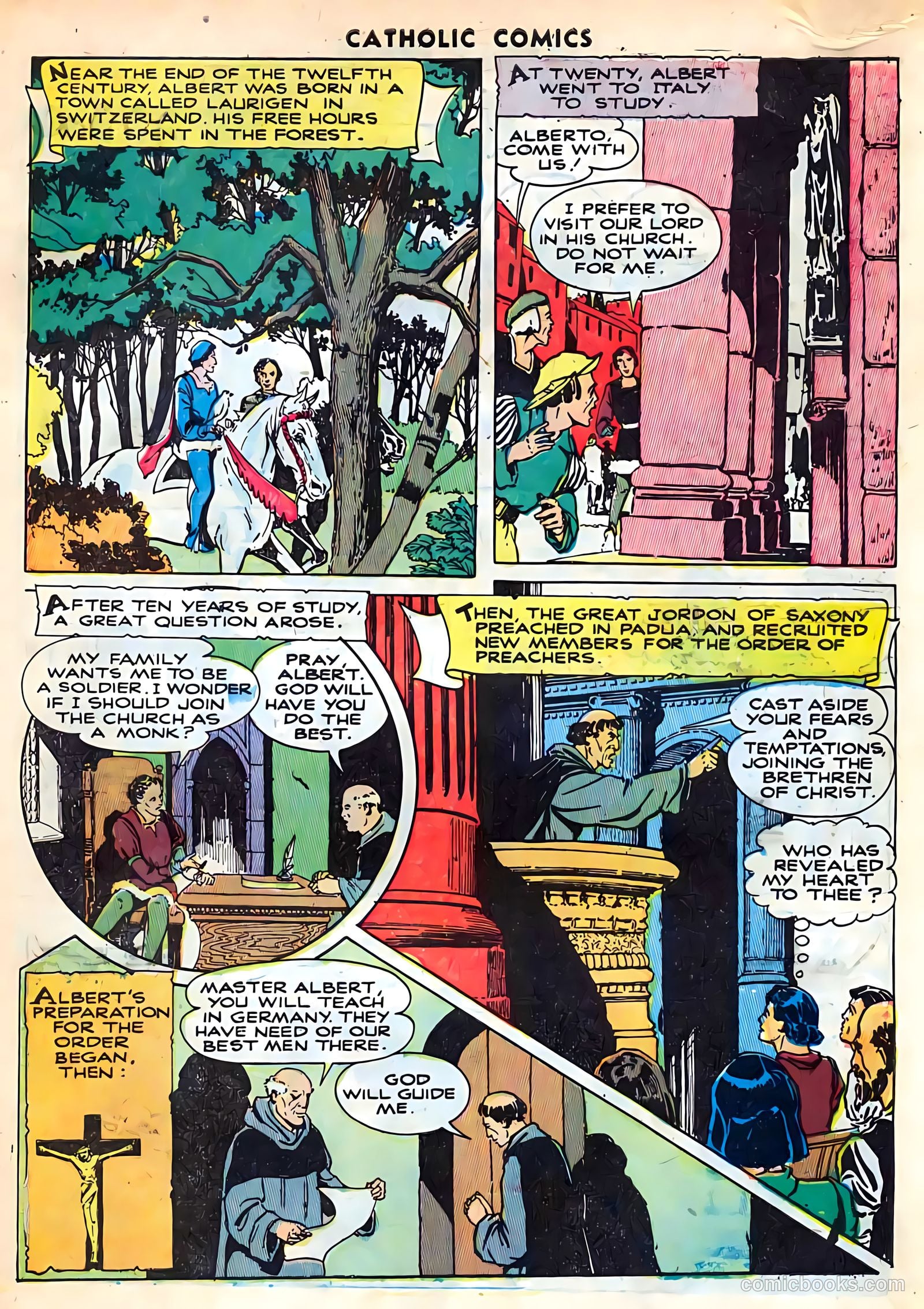 Catholic Comics #1 (1947) — page 31 of 36