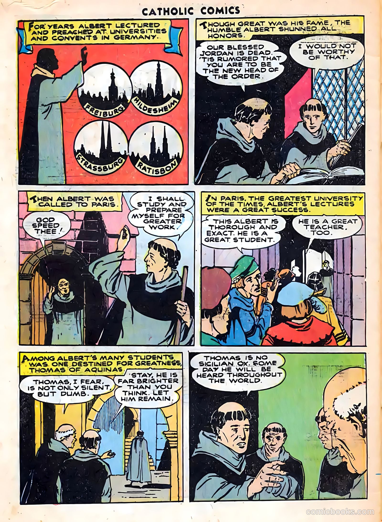 Catholic Comics #1 (1947) — page 32 of 36
