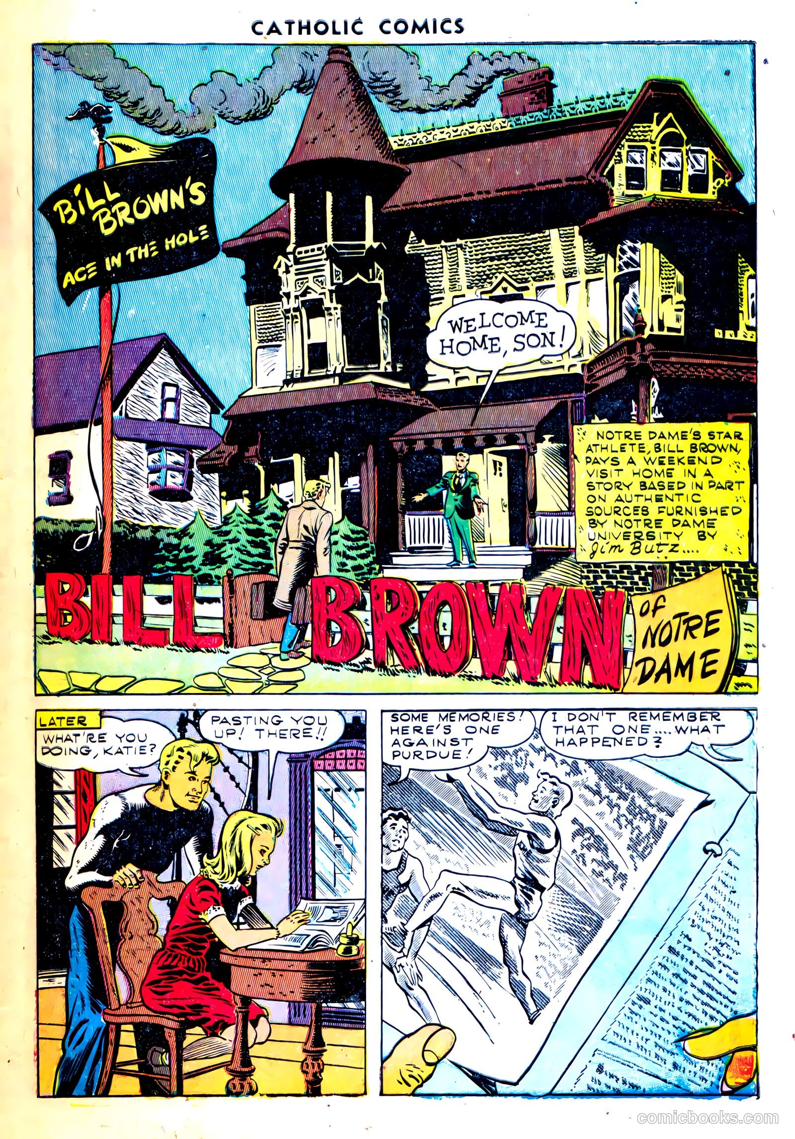 Catholic Comics #10 (1949) — page 3 of 52