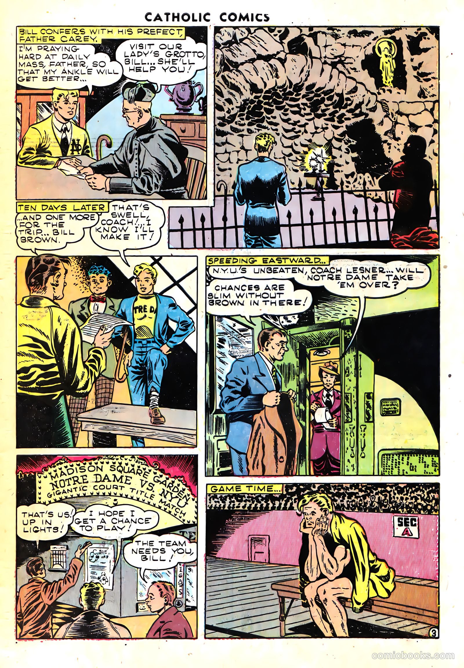 Catholic Comics #10 (1949) — page 5 of 52
