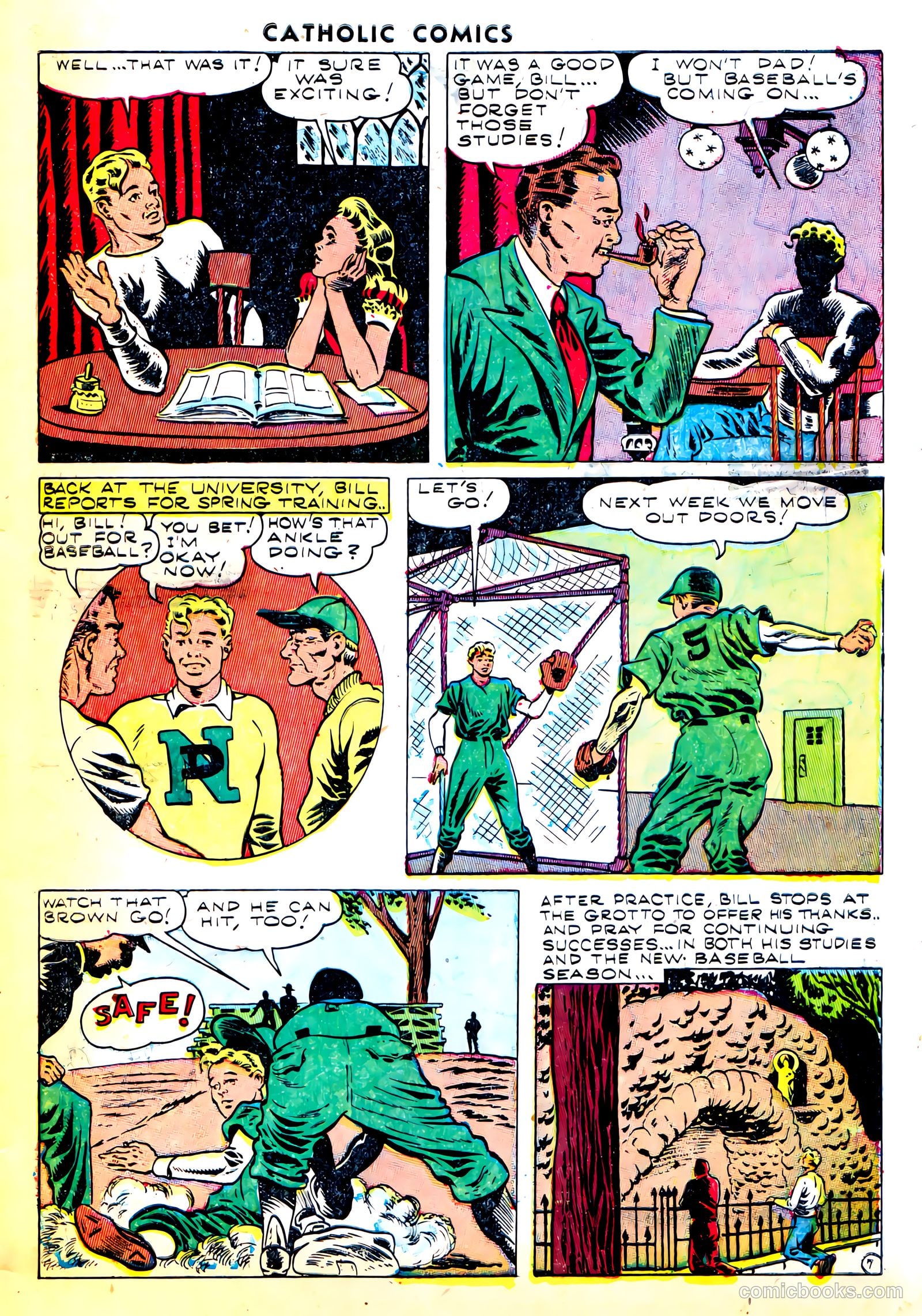 Catholic Comics #10 (1949) — page 9 of 52