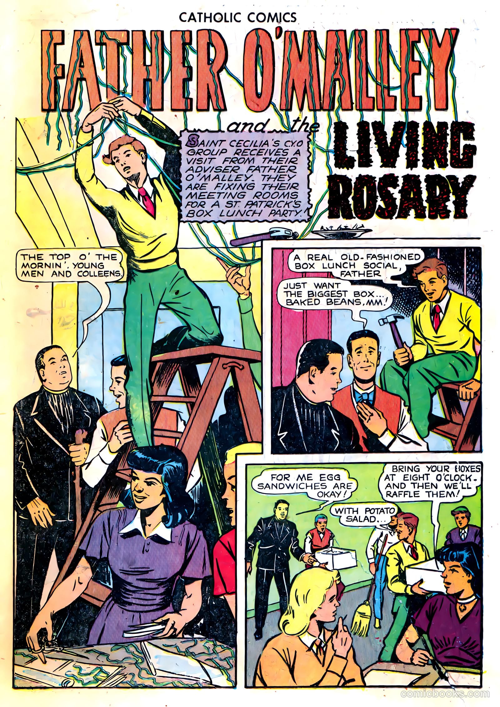Catholic Comics #10 (1949) — page 15 of 52