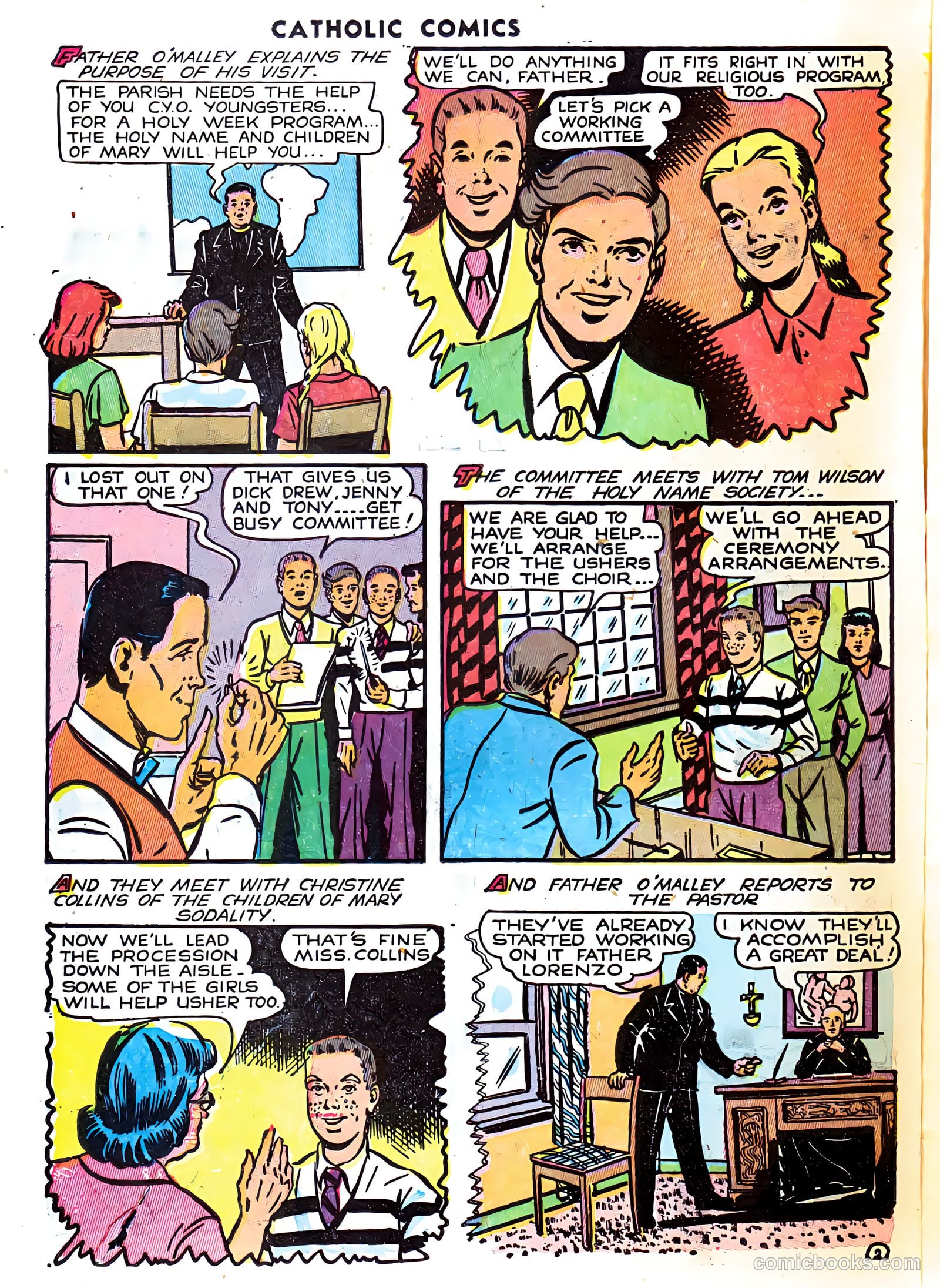 Catholic Comics #10 (1949) — page 16 of 52