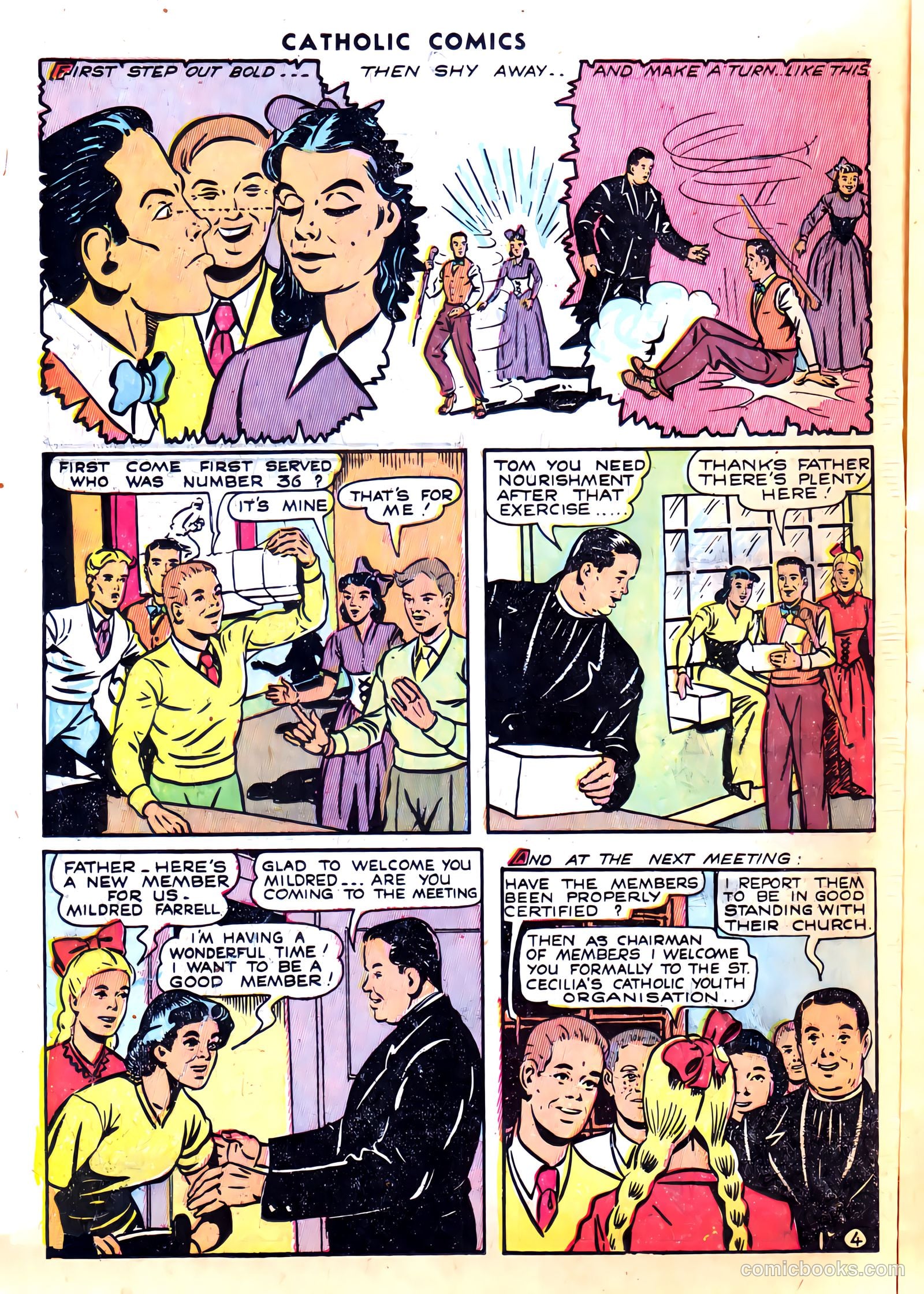 Catholic Comics #10 (1949) — page 18 of 52