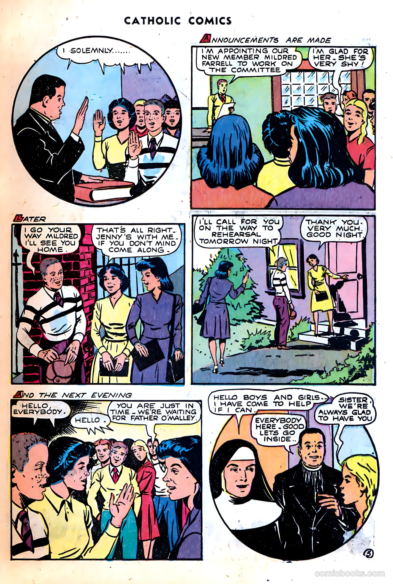 Catholic Comics #10 (1949) — page 19 of 52