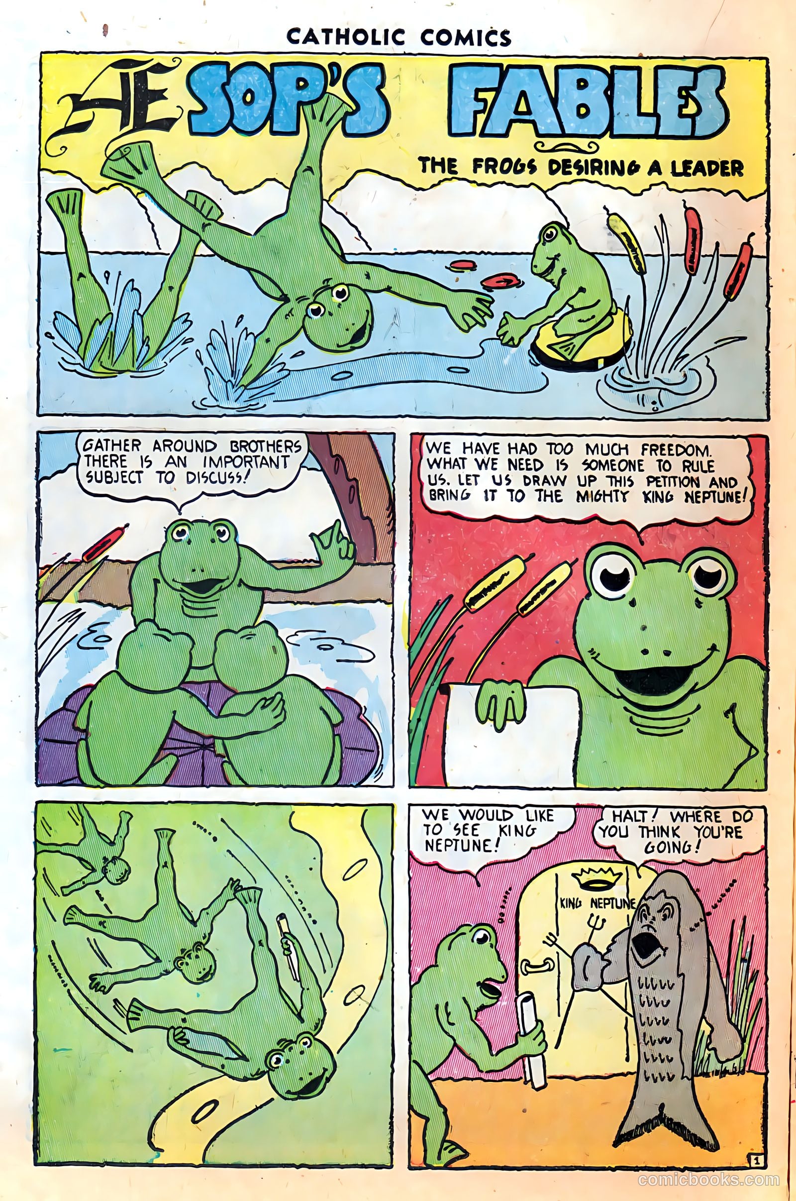 Catholic Comics #10 (1949) — page 22 of 52