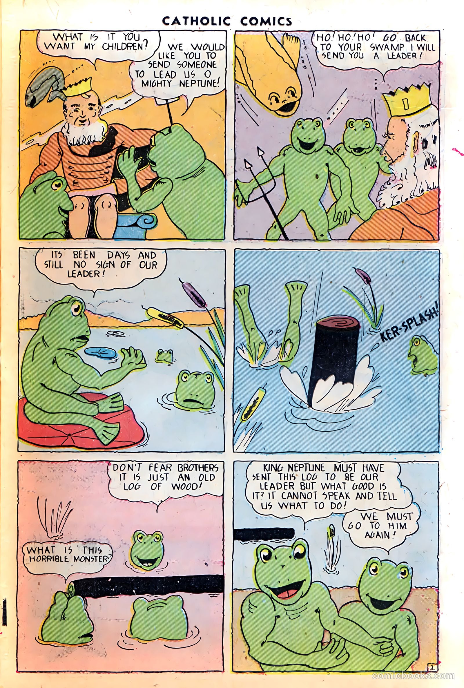 Catholic Comics #10 (1949) — page 23 of 52