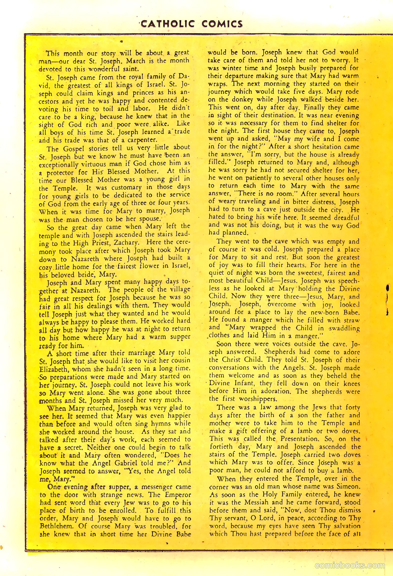 Catholic Comics #10 (1949) — page 26 of 52