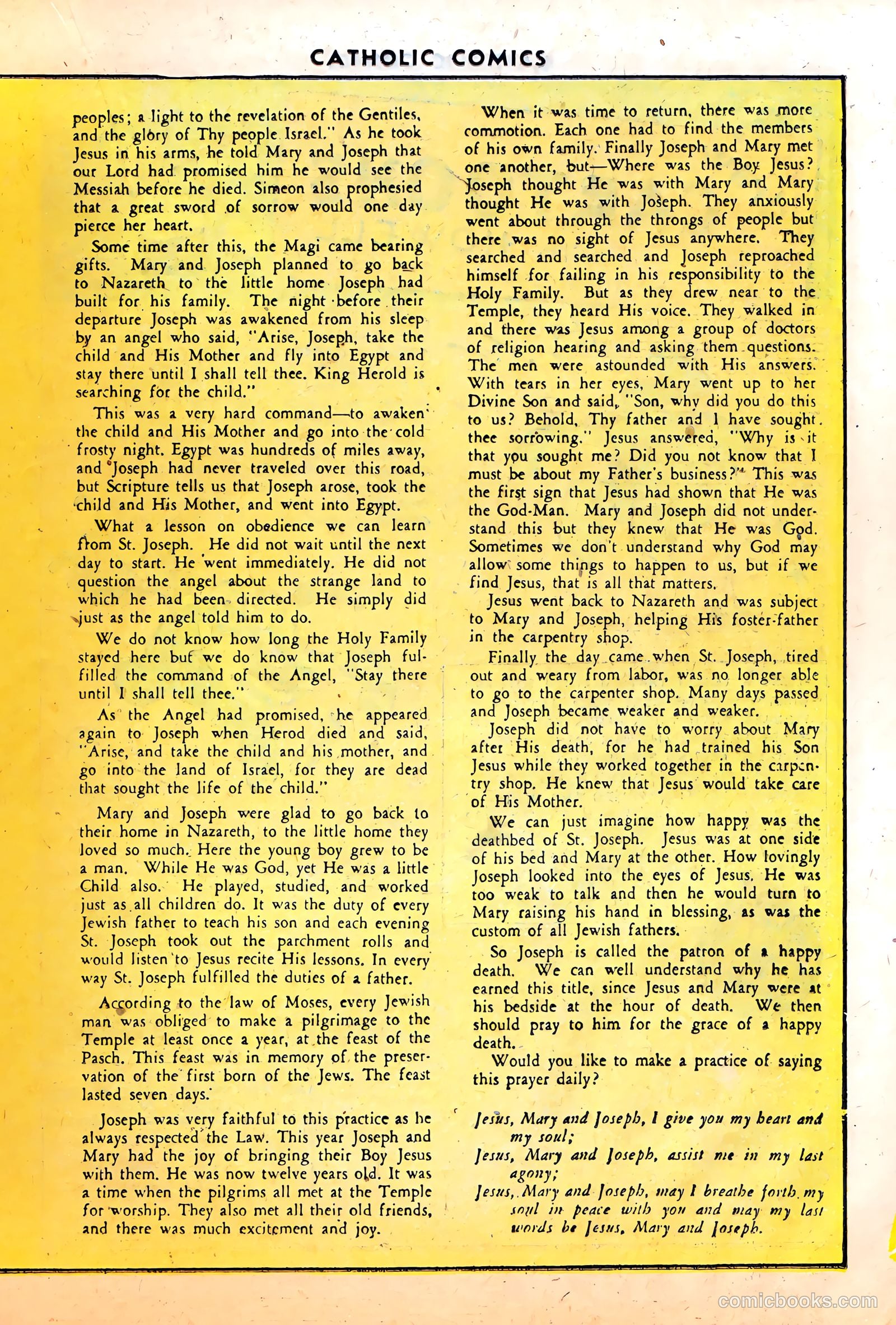Catholic Comics #10 (1949) — page 27 of 52