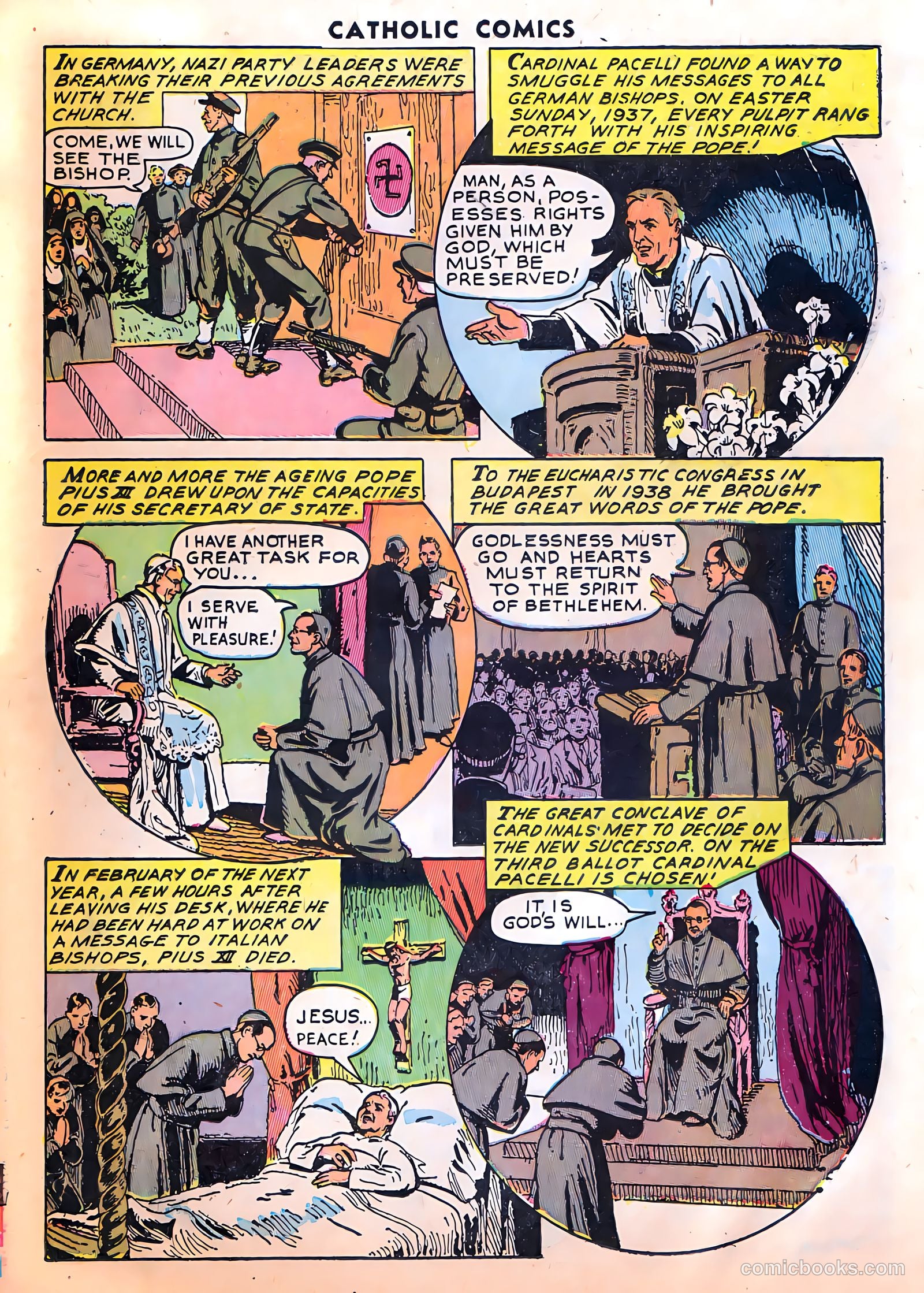 Catholic Comics #10 (1949) — page 31 of 52
