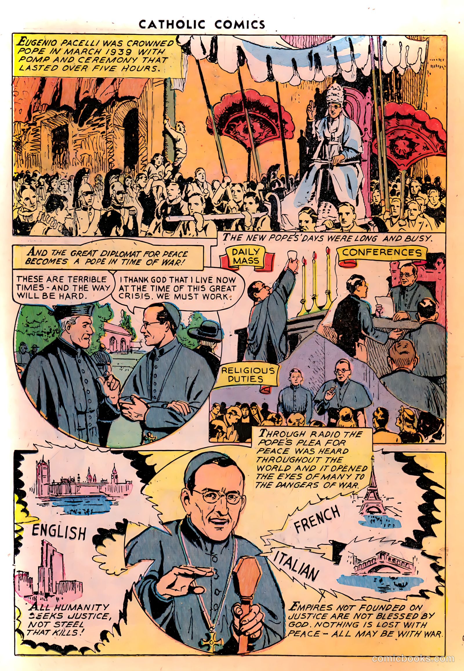 Catholic Comics #10 (1949) — page 32 of 52