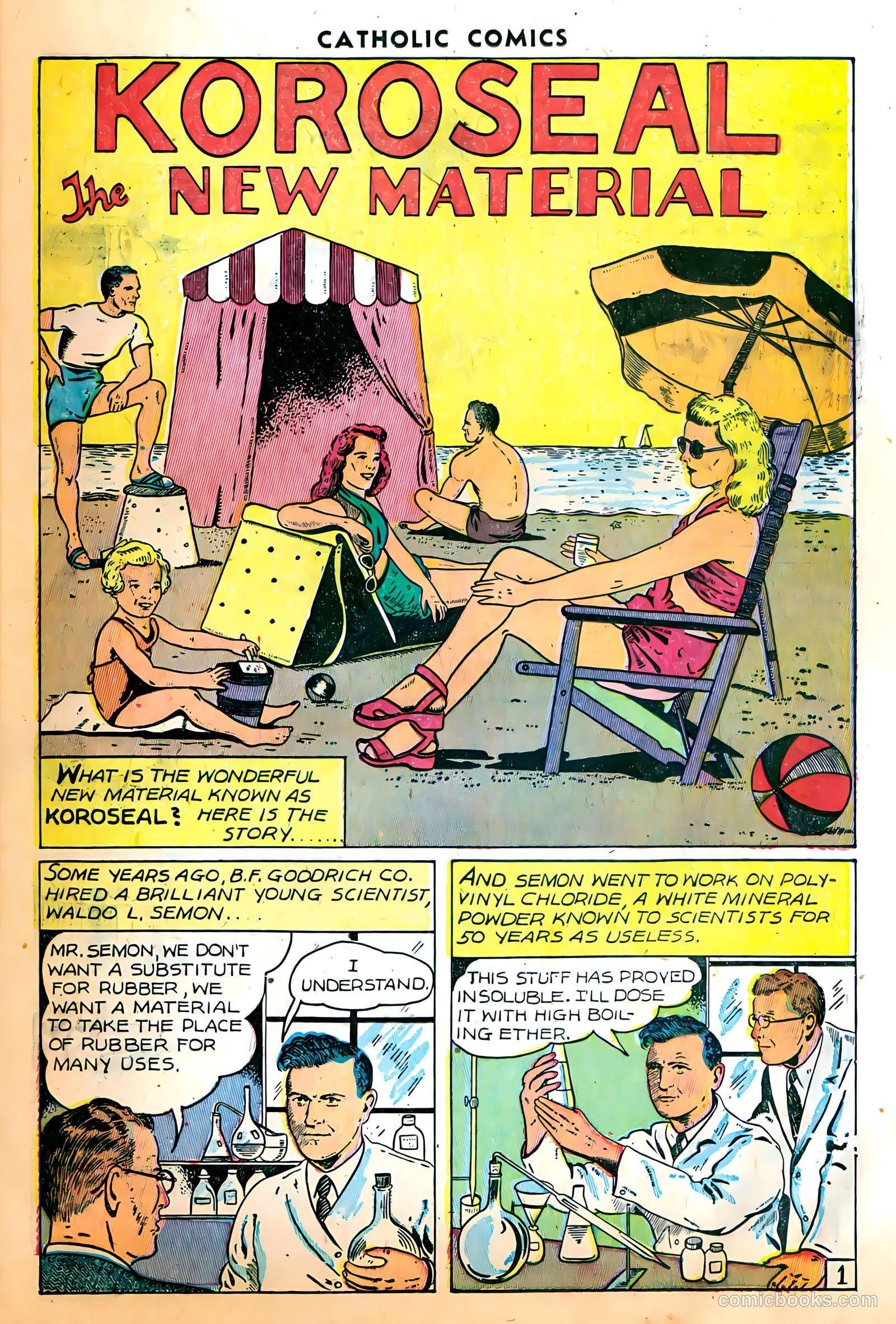 Catholic Comics #10 (1949) — page 35 of 52