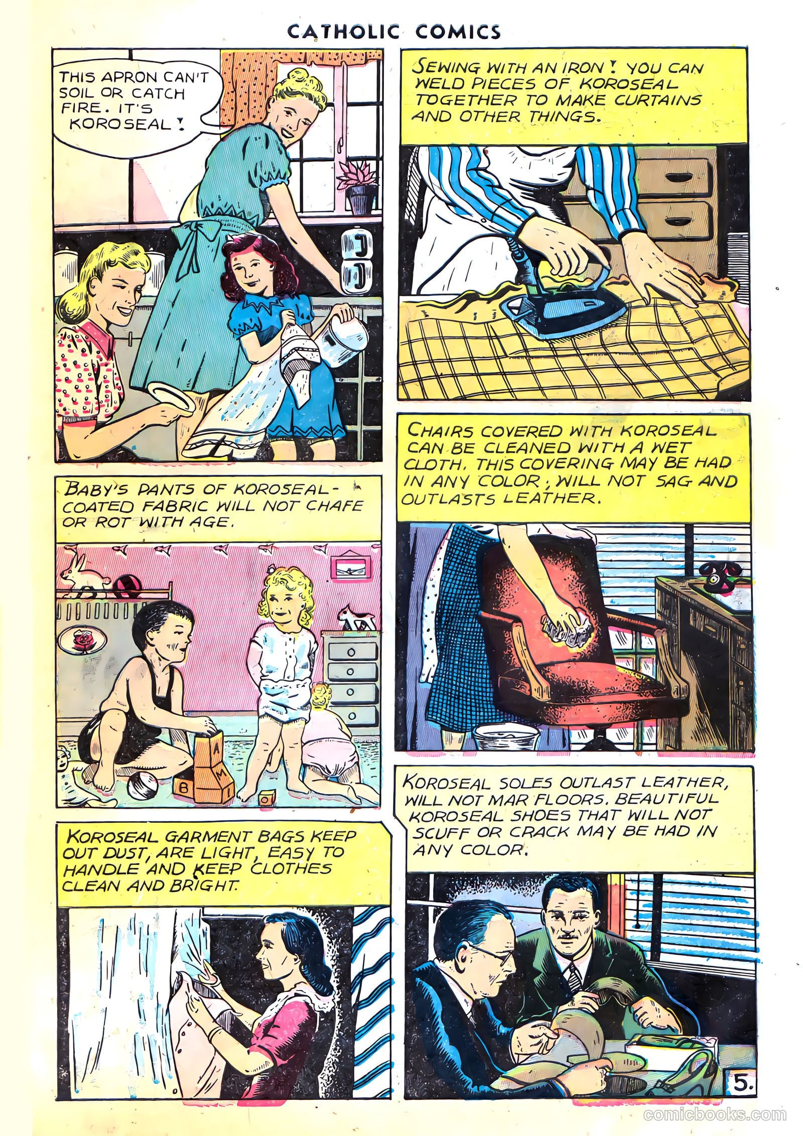 Catholic Comics #10 (1949) — page 39 of 52