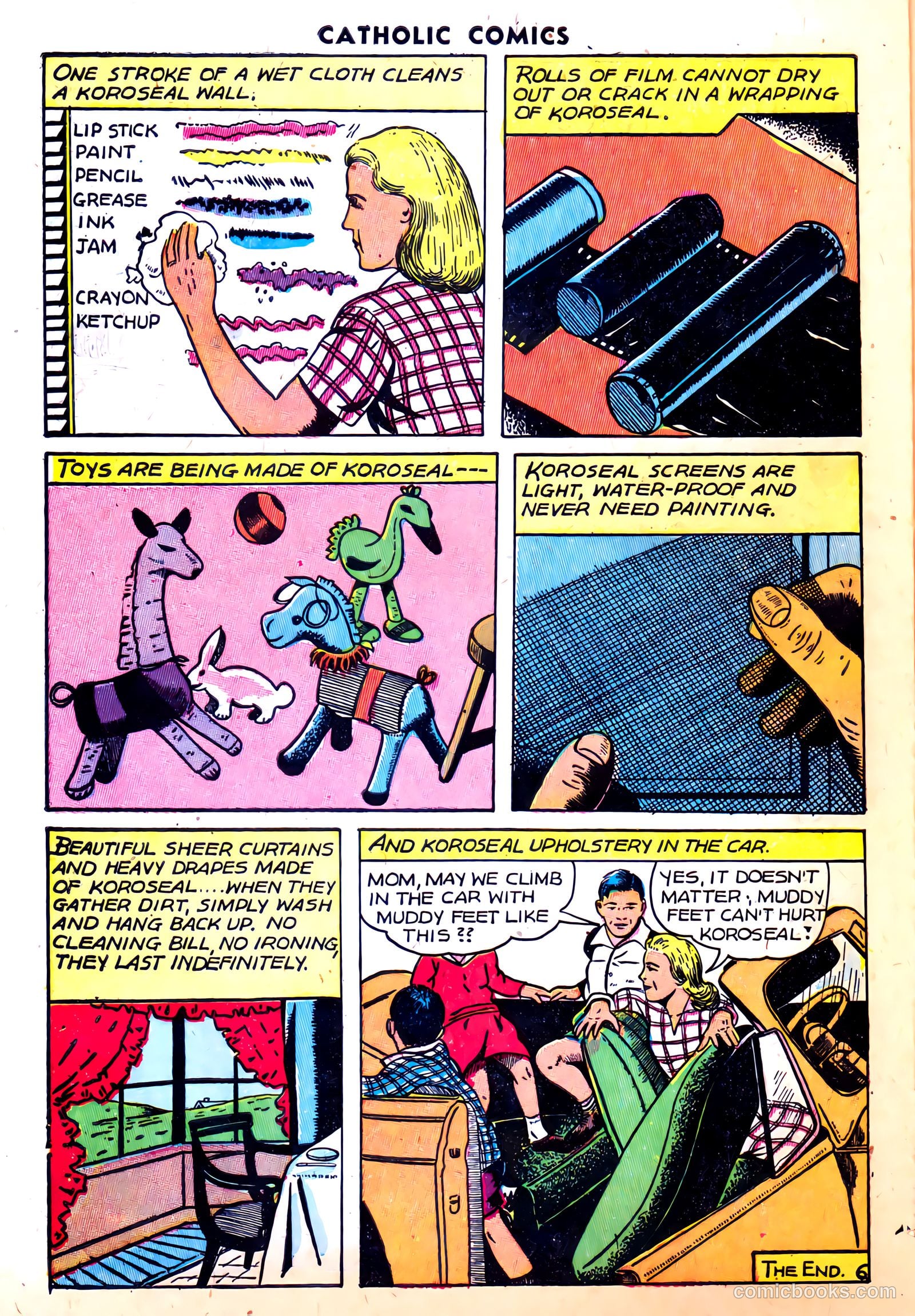 Catholic Comics #10 (1949) — page 40 of 52