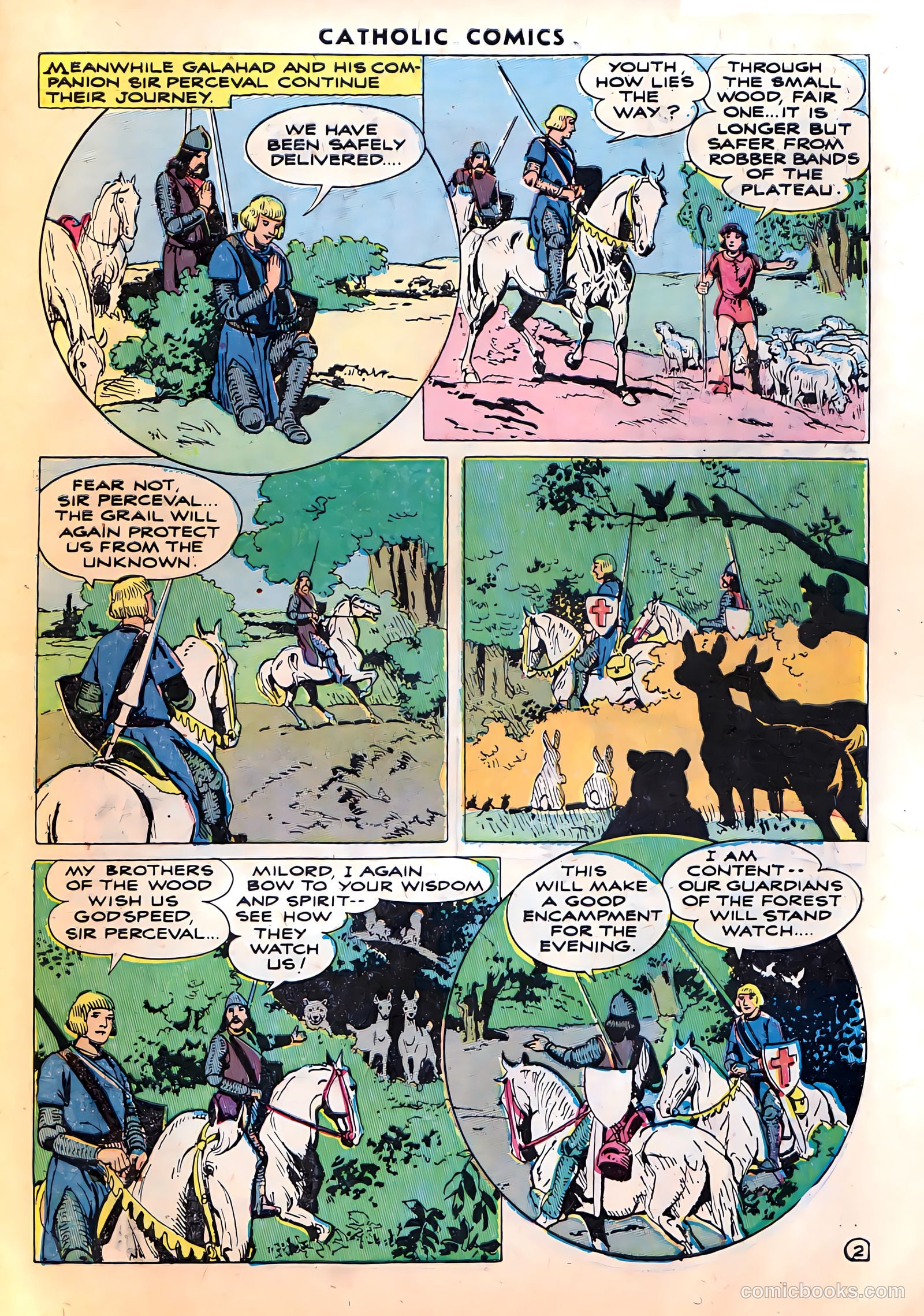 Catholic Comics #10 (1949) — page 45 of 52