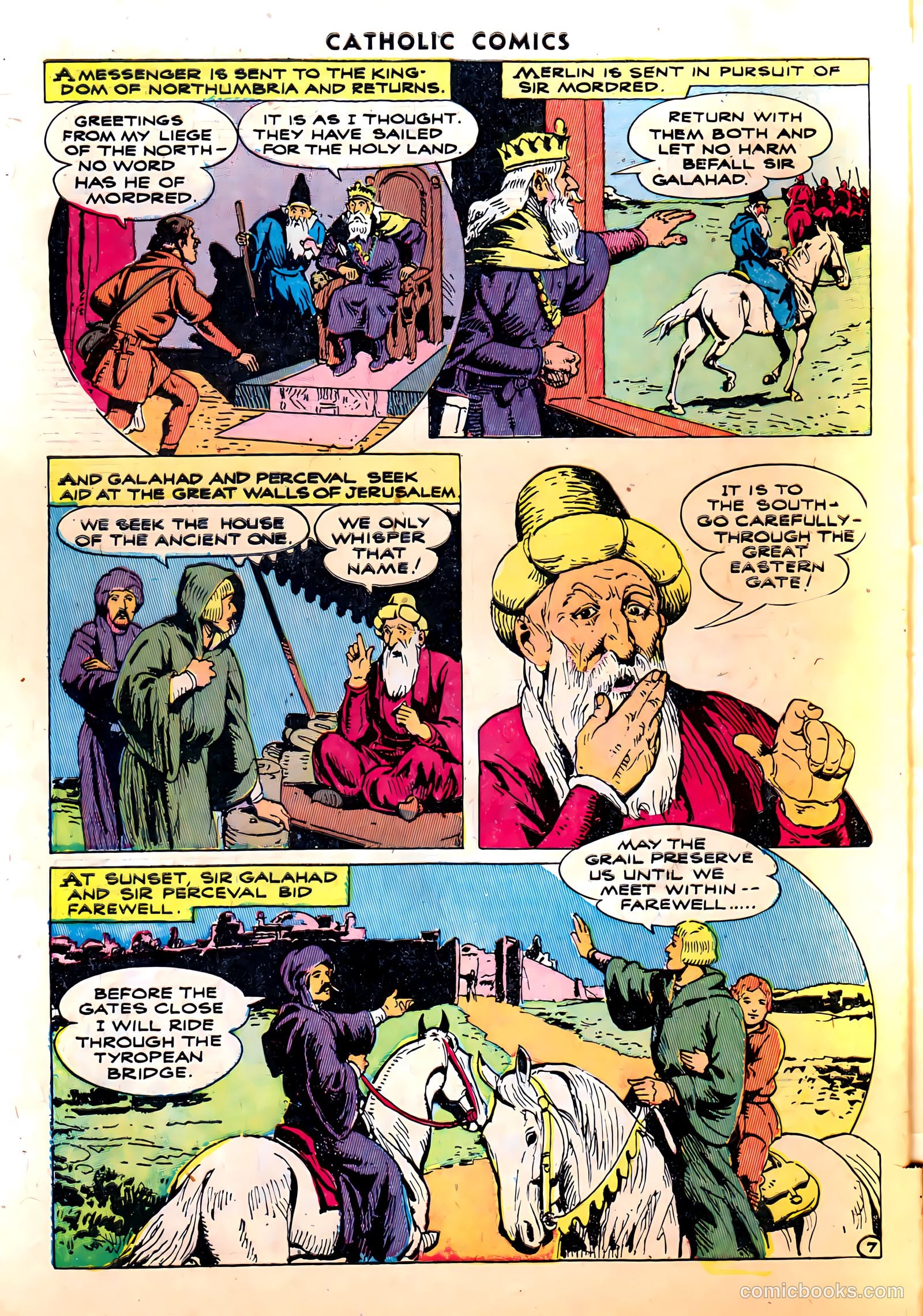 Catholic Comics #10 (1949) — page 50 of 52