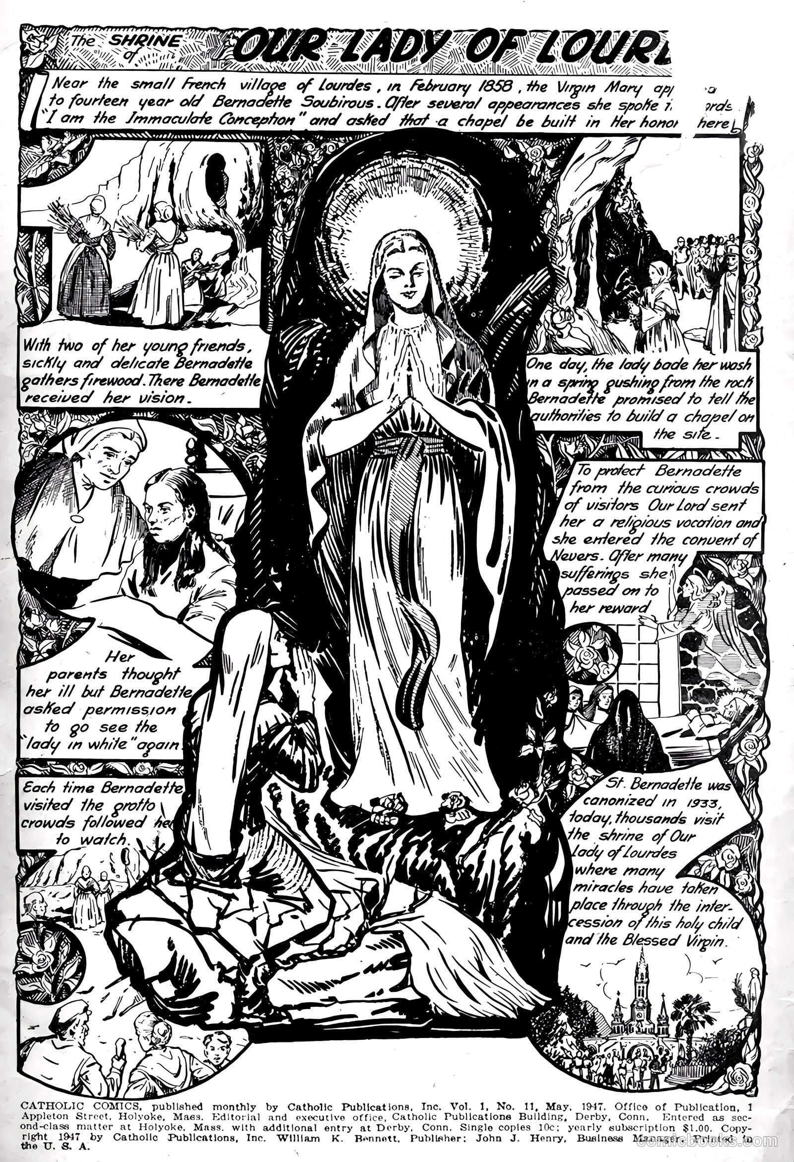 Catholic Comics #11 (1947) — page 3 of 37