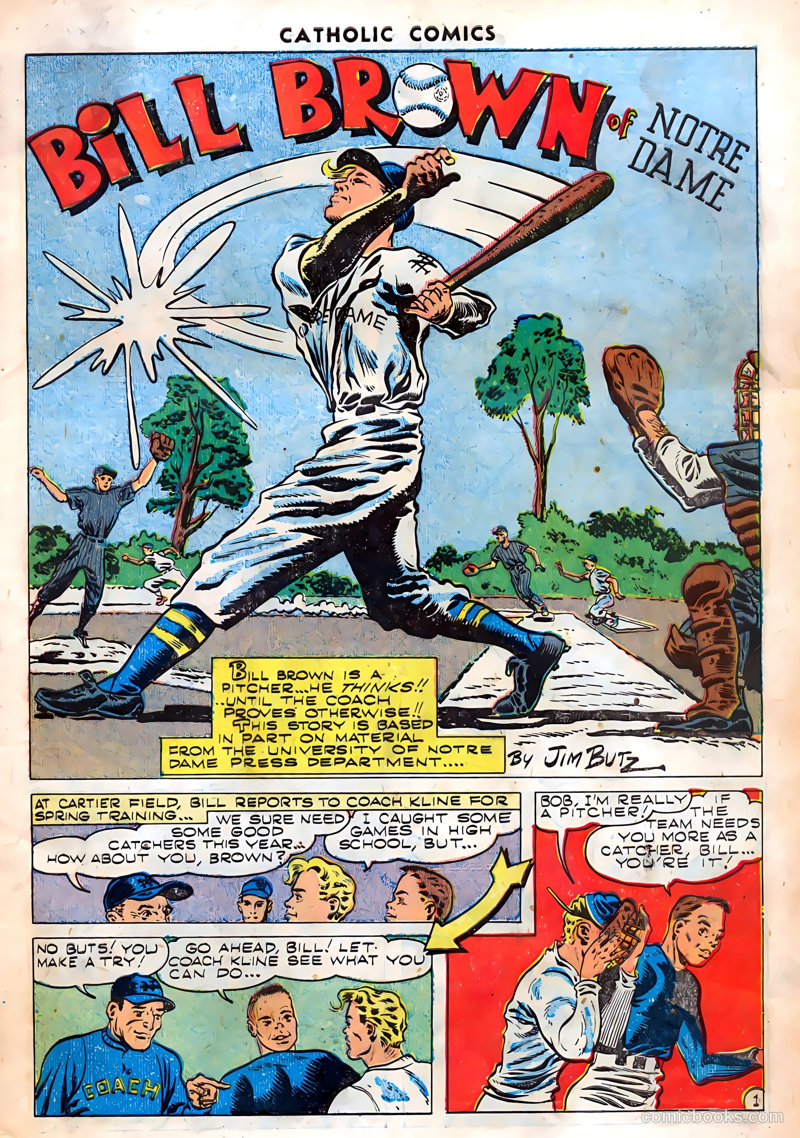 Catholic Comics #11 (1947) — page 4 of 37