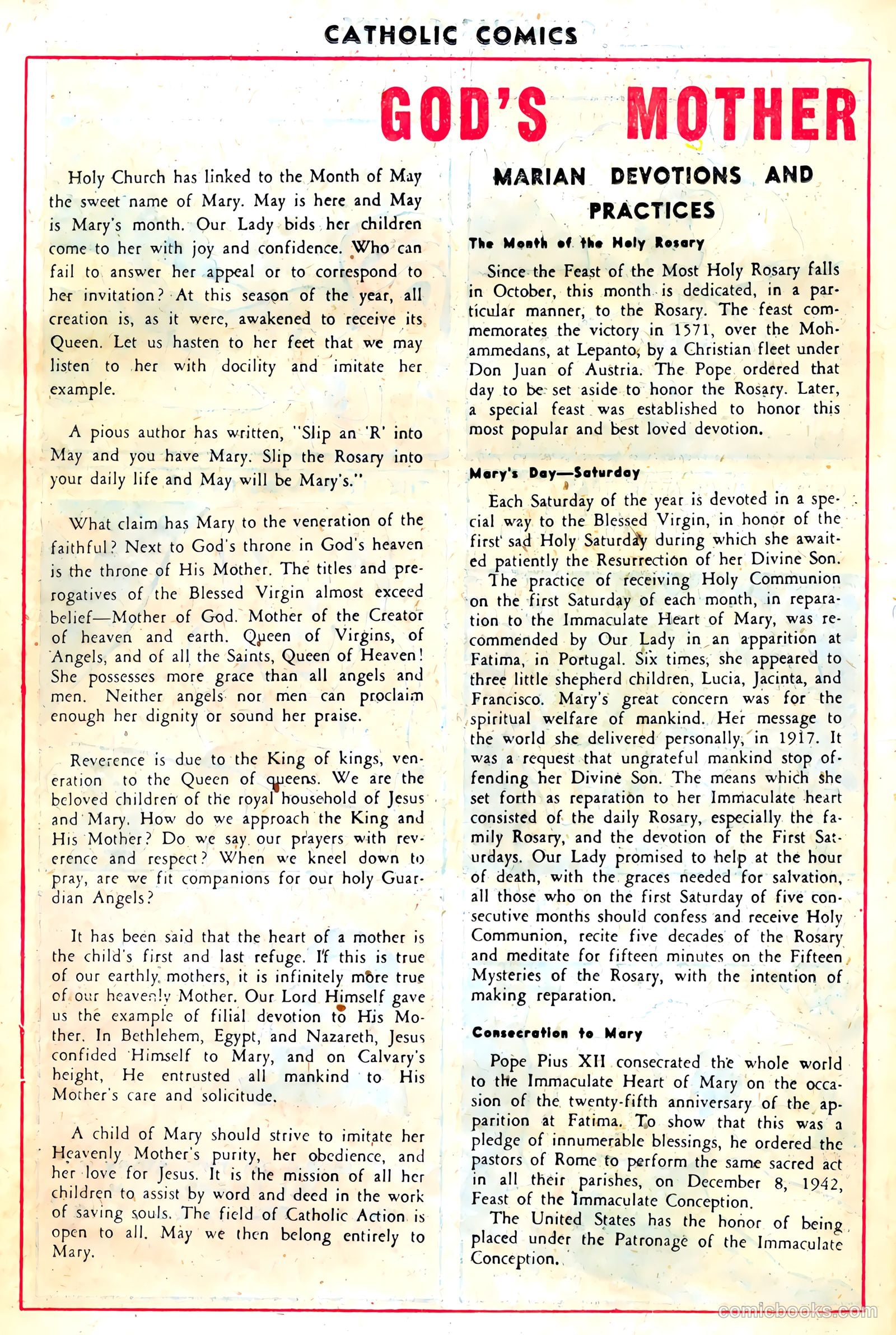Catholic Comics #11 (1947) — page 19 of 37