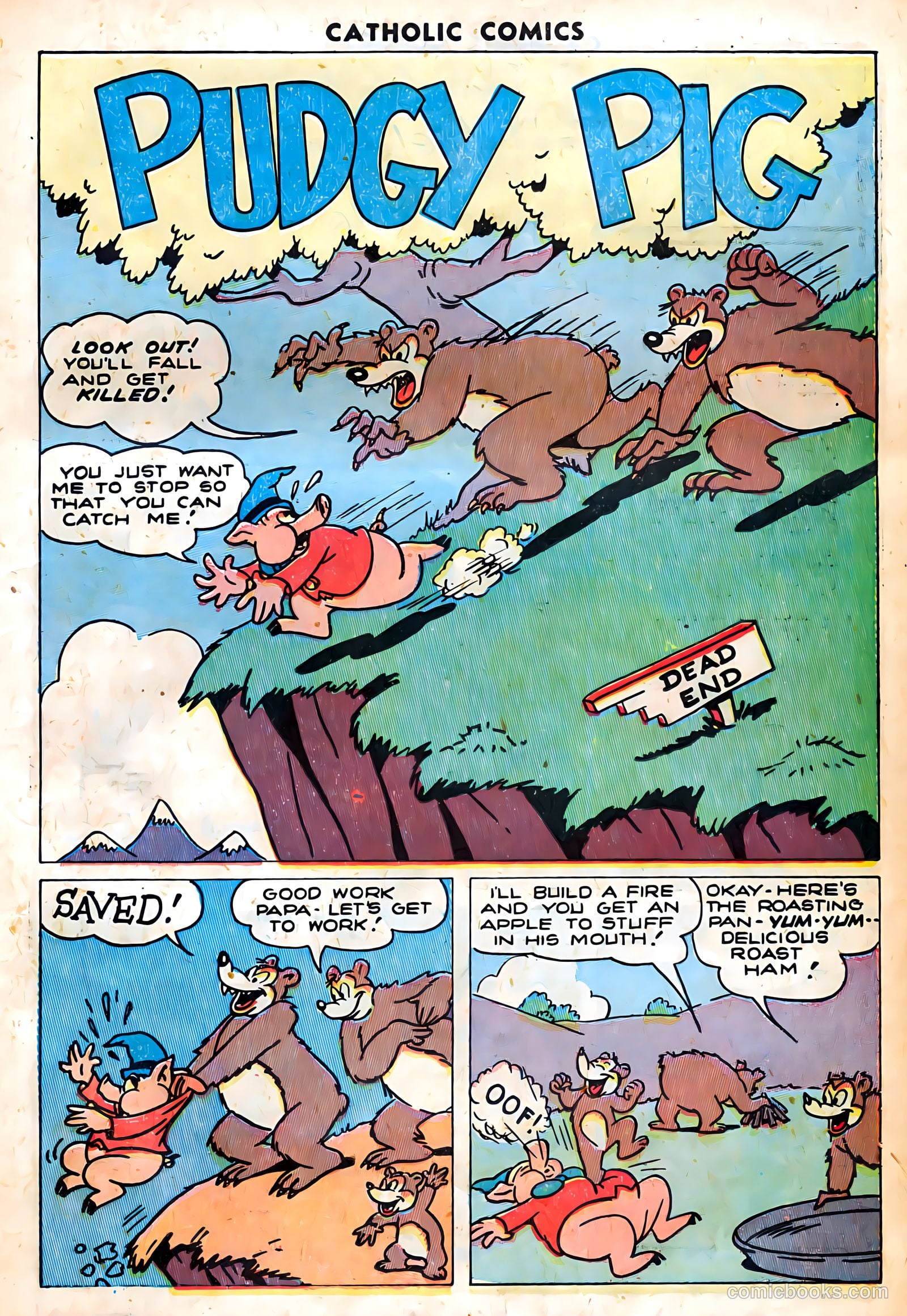 Catholic Comics #11 (1947) — page 22 of 37