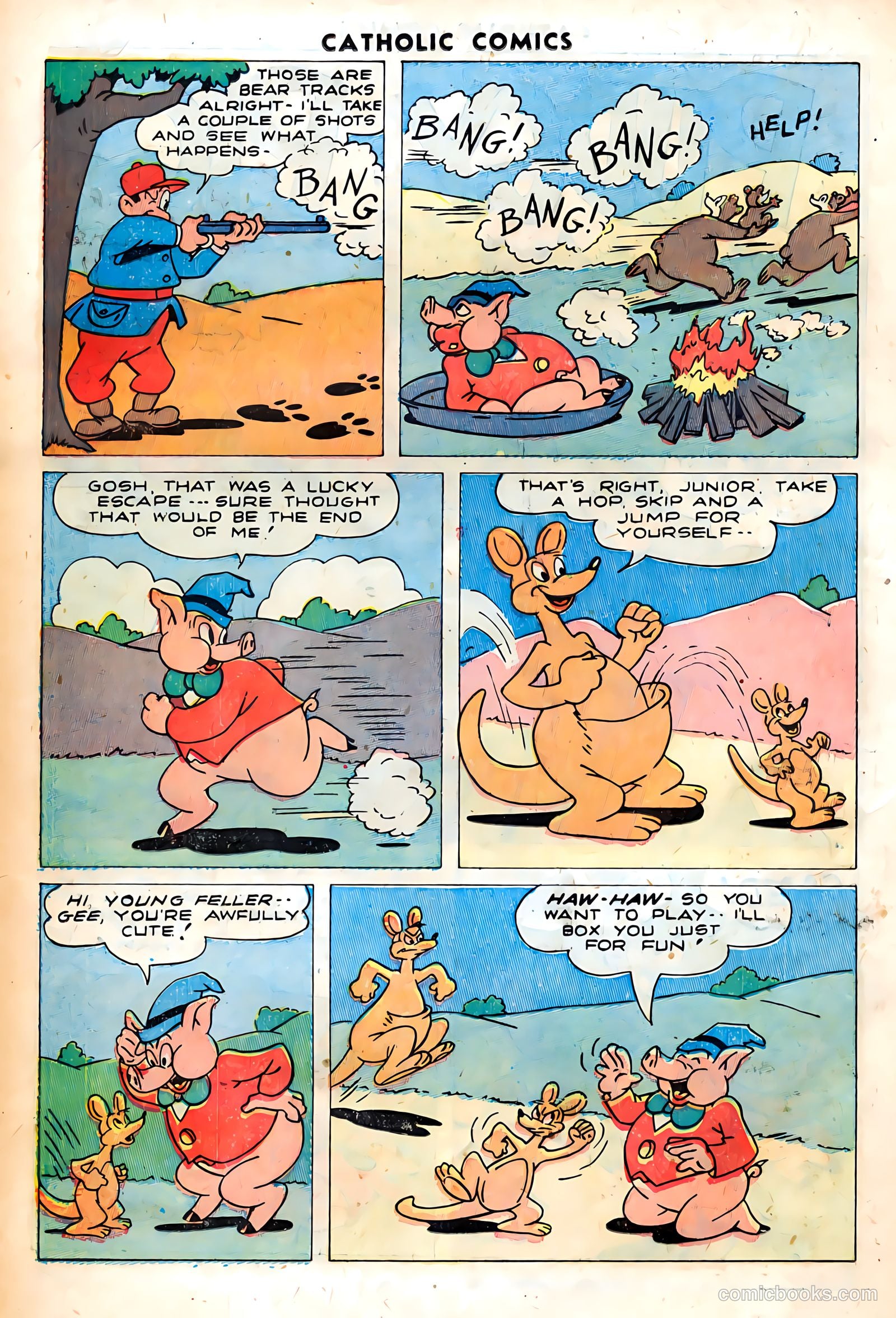 Catholic Comics #11 (1947) — page 23 of 37