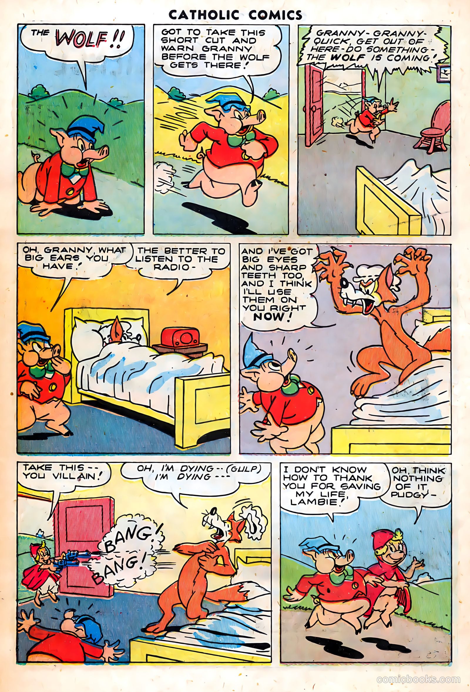 Catholic Comics #11 (1947) — page 25 of 37