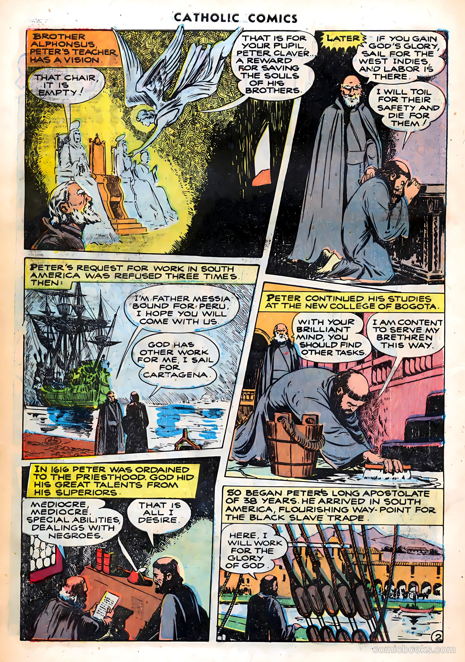 Catholic Comics #11 (1947) — page 31 of 37
