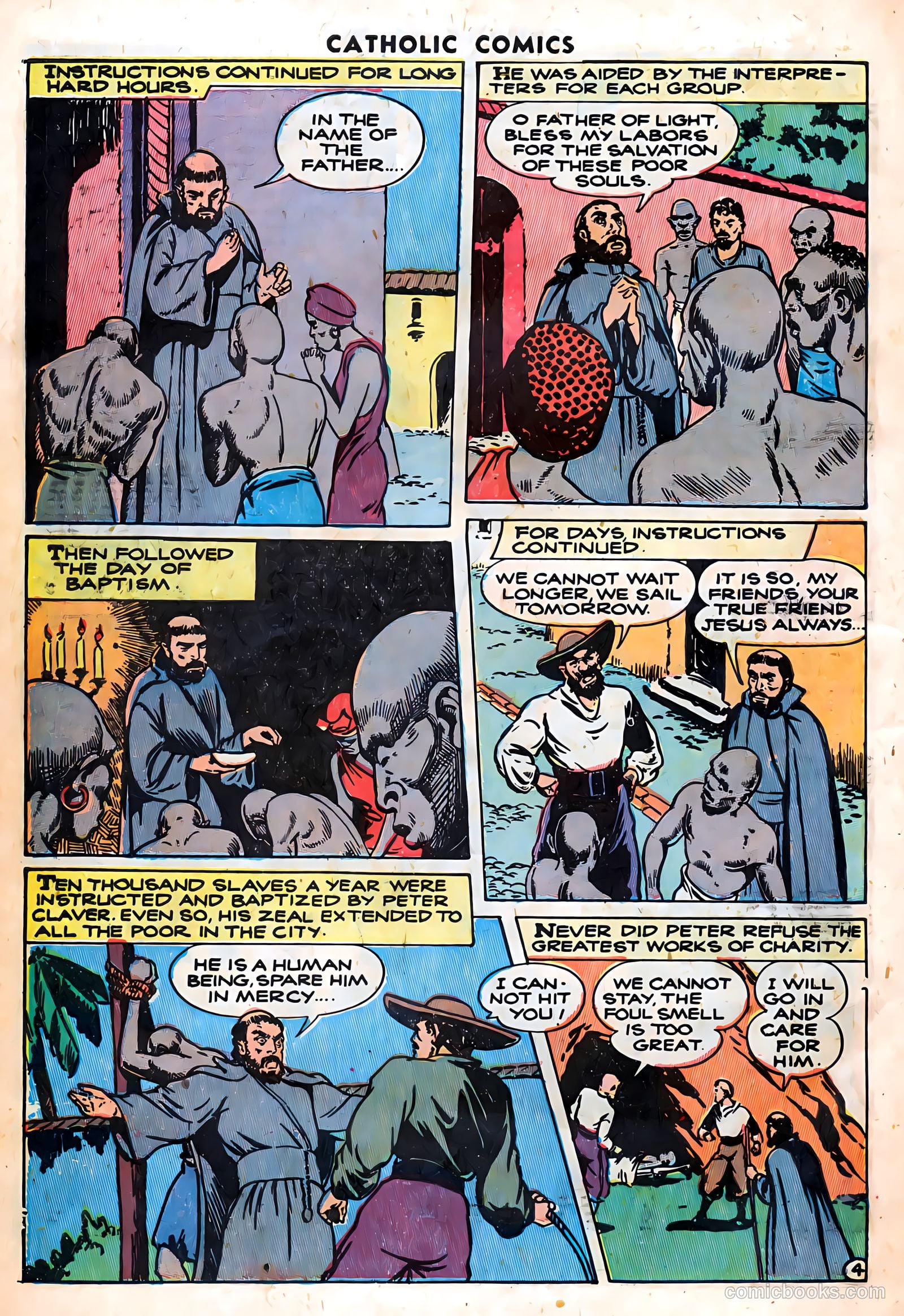 Catholic Comics #11 (1947) — page 33 of 37
