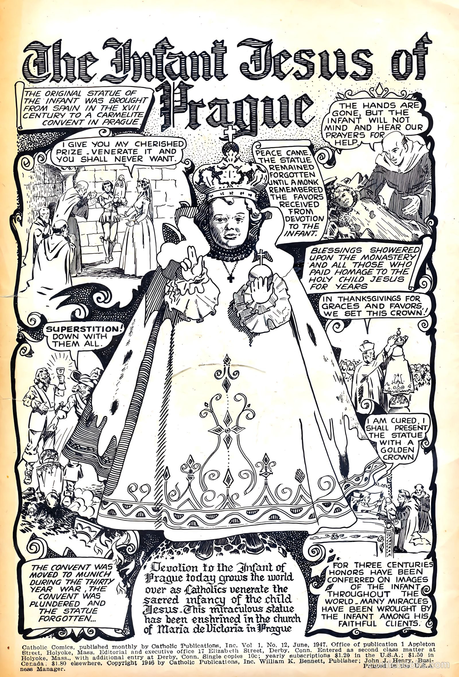Catholic Comics #12 (1947) — page 2 of 36