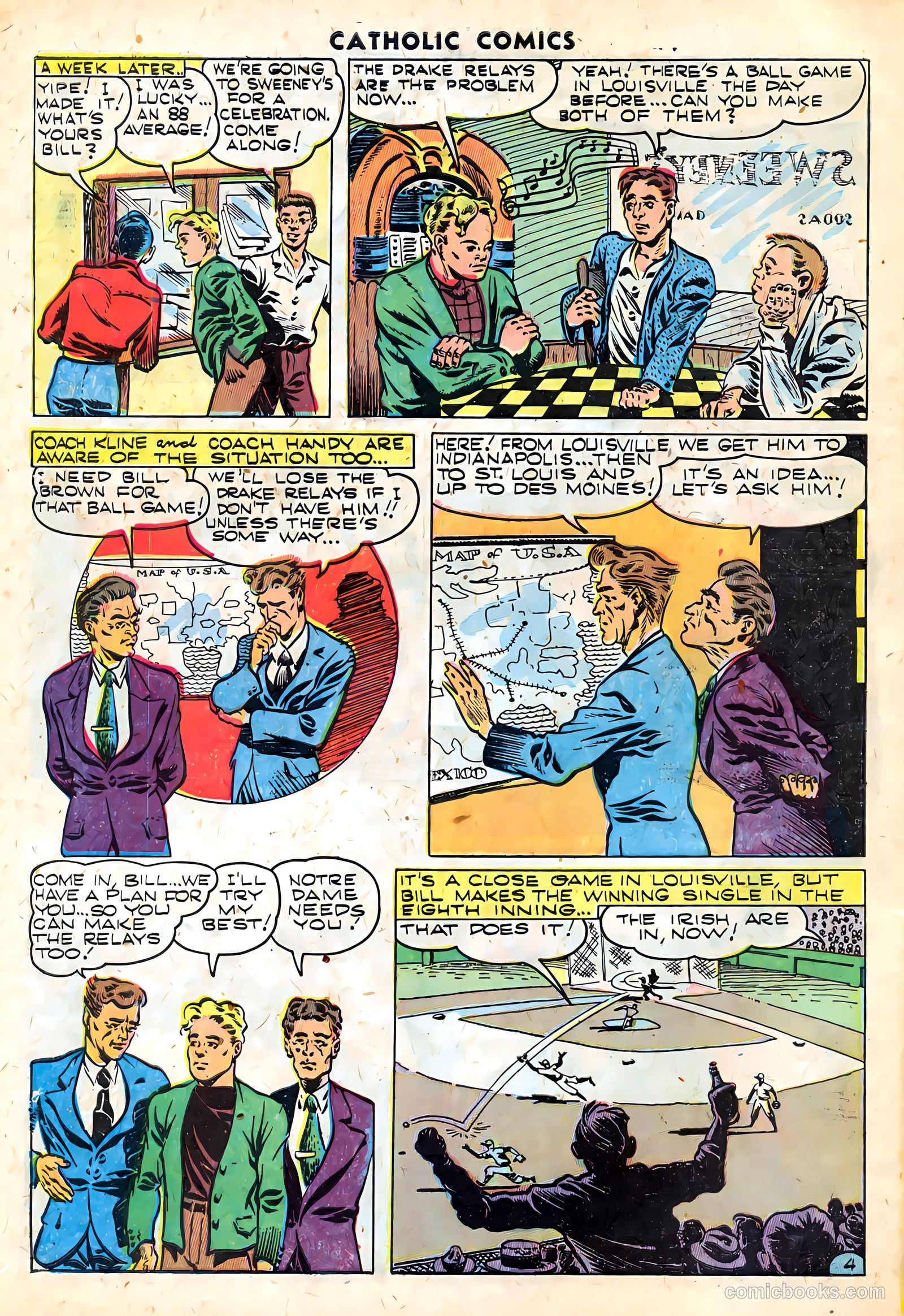 Catholic Comics #12 (1947) — page 6 of 36