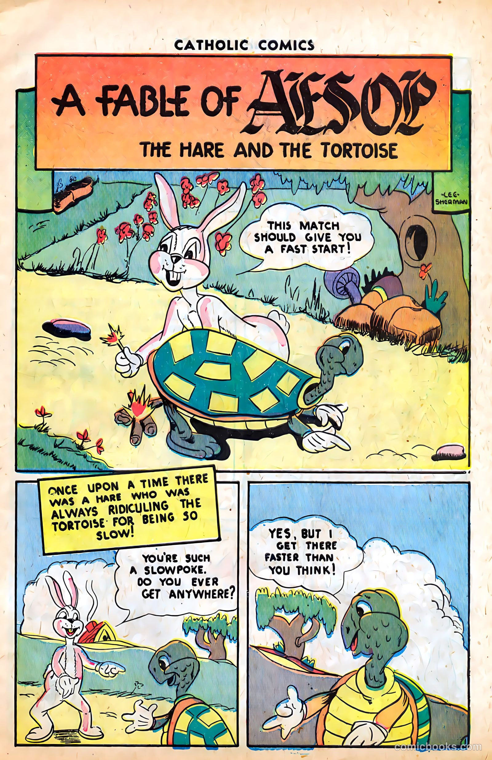 Catholic Comics #12 (1947) — page 9 of 36