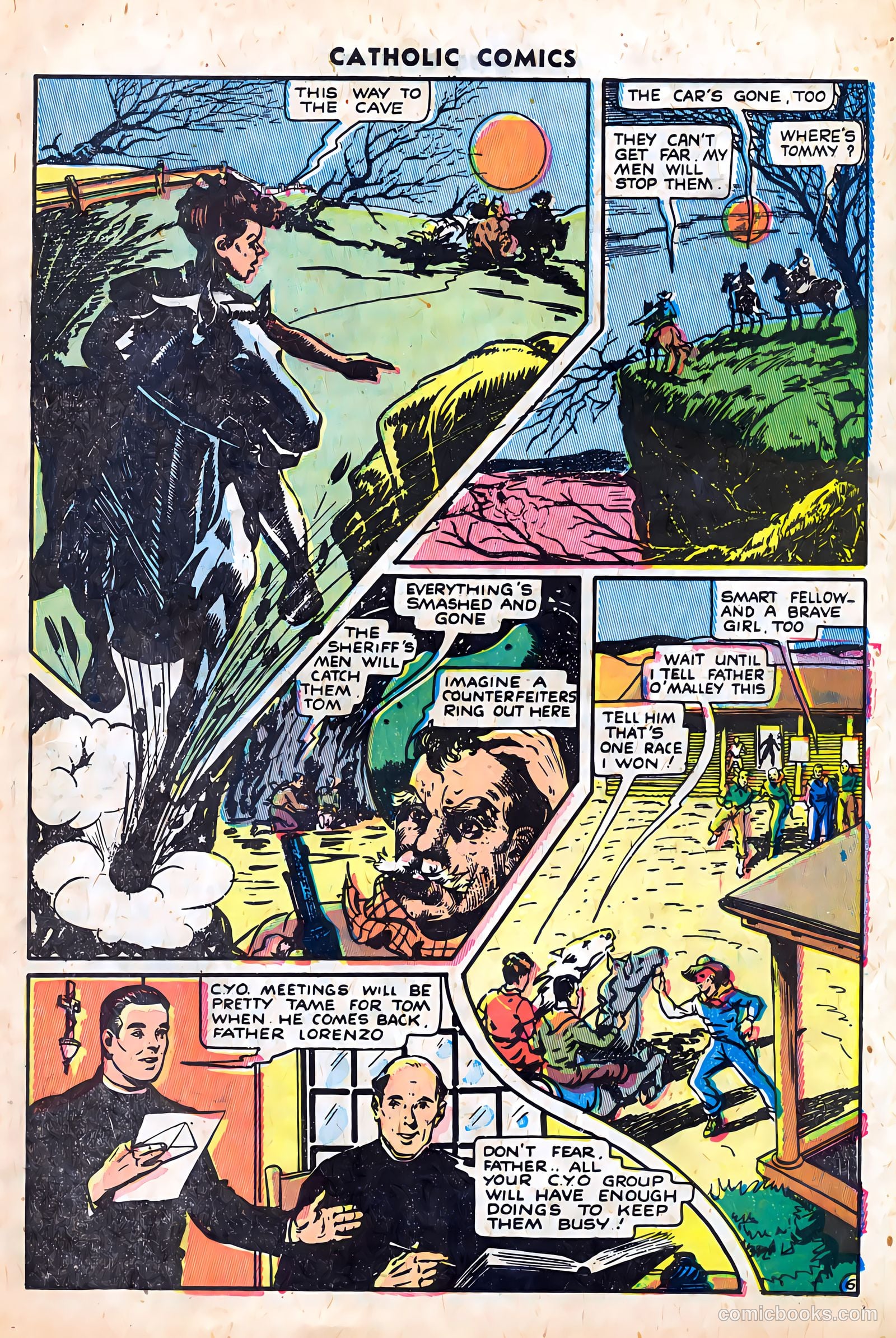 Catholic Comics #12 (1947) — page 17 of 36